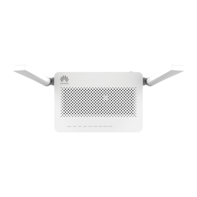 ONT GPON HUAWEI OptiXstar Premium WiFi 5 (2.4/5 GHz) Máxima Cobertura con Antenas de 7 dBi / 4 puertos LAN (2GE + 2 FE)
