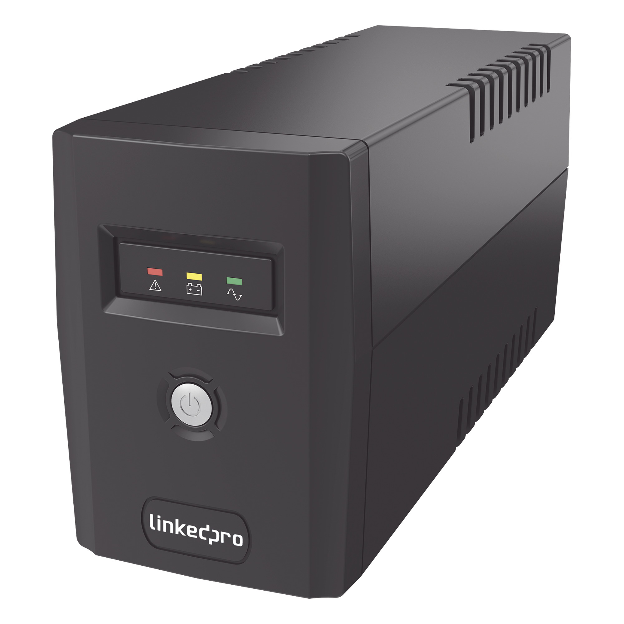 UPS / 600 VA / 360 W / Línea Interactiva / AVR / 6 Salidas NEMA 5-15R (4 Respaldadas) / Onda Senoidal Simulada — LINKEDPRO BY EPCOM · SKU LP600L