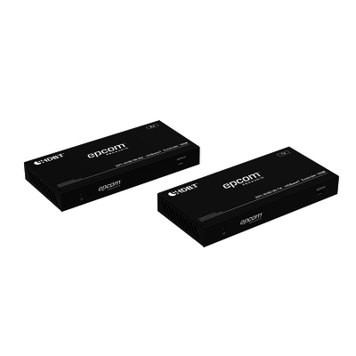 Extensor HDMI / 4K2K@60Hz / HDR 4:4:4 / HDBaseT / 120m-150m / Audio L/R / HDCP 2.2 / IR Bidireccional — EPCOM PROAUDIO · SKU EPC-EHB150