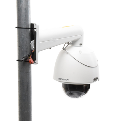 PTZ IP 2 Megapixel / ACUSENSE (Evita Falsas Alarmas) / H.265+ / 25X Zoom / Día-Noche ICR Real / WDR 120 dB / PoE+ / Exterior IP66 / IK10 / DARKFIGHTER / Micro SD