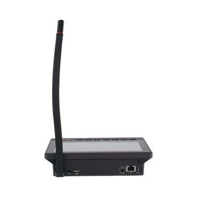 Micrófono IP | 12 VCD |  Pantalla Touch 7" | Transmisión en Tiempo Real | Integración con HikCentral Professional