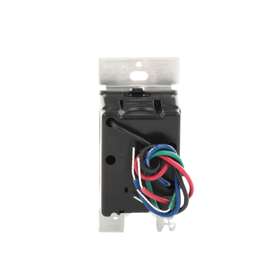 (Caseta Wireless) Atenuador de pared. Aumenta/Disminuye Intensidad de Iluminación.  No requiere cable neutro. 150W LED / 600W INC/HAL