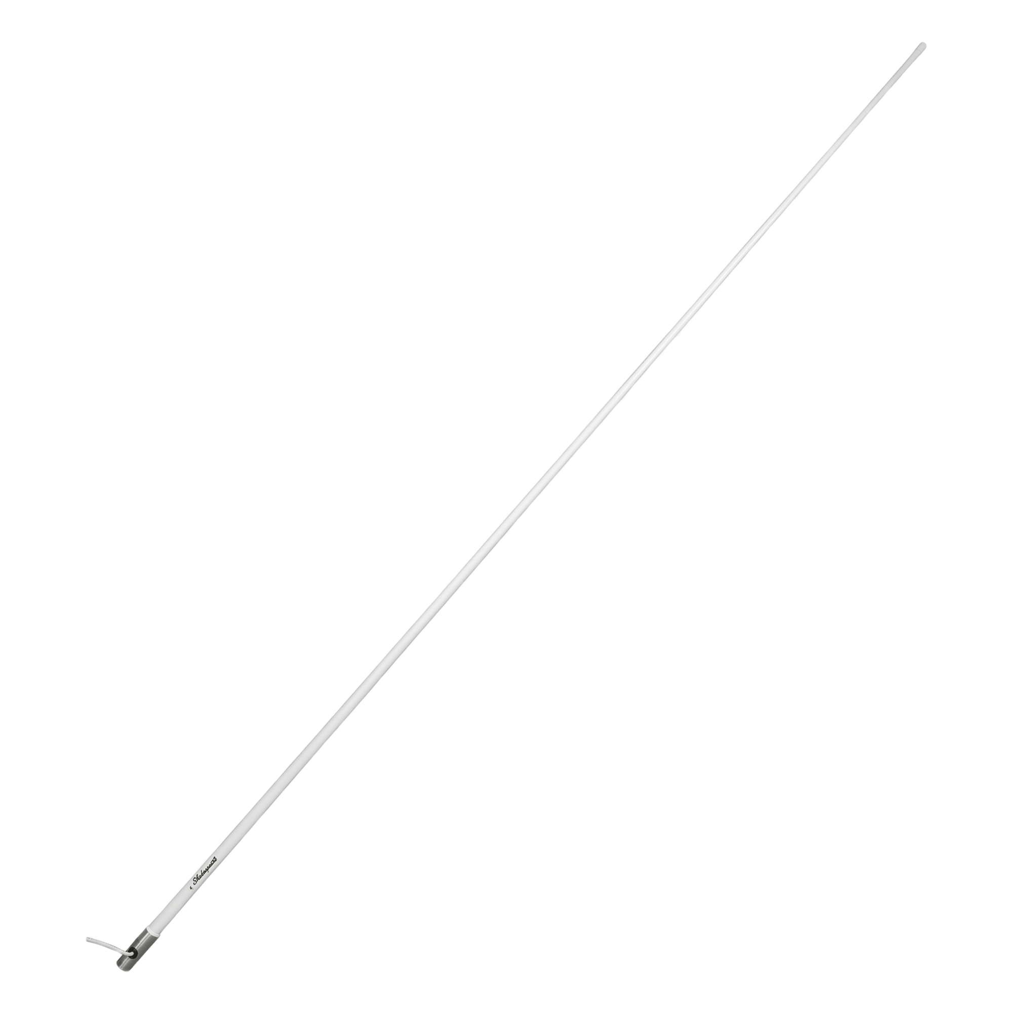 Antena Marina VHF / 6 dB / 50 W / Fibra de Vidrio / 2.4 m (7.9 ft) / RG-58 4.5 m (15 ft) — SHAKESPEARE · SKU 5101