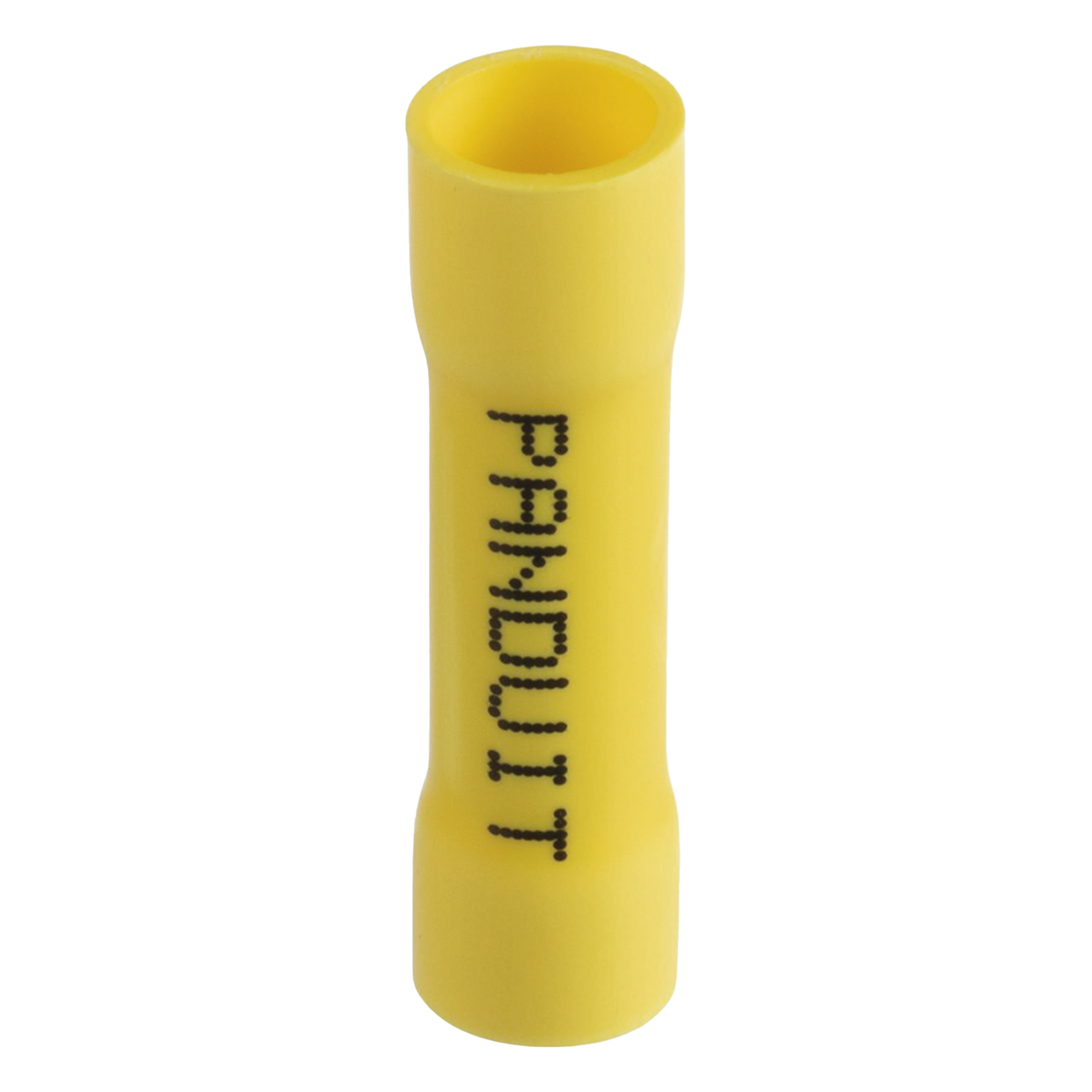 Conector de Empalme a Tope / 12-10 AWG / 300V / Vinilo Aislado / Amarillo / 25 Piezas — PANDUIT · SKU ESV10BX-Q
