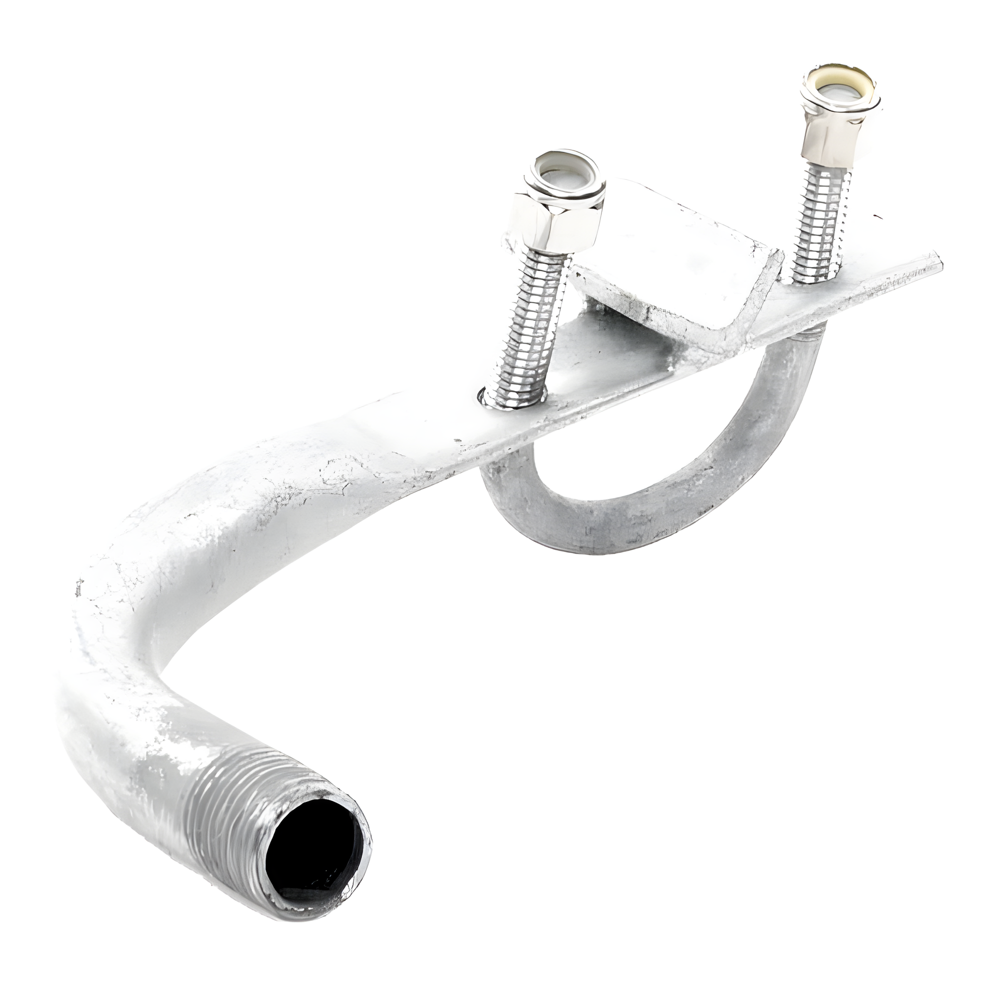 Montaje para Lámpara de Obstrucción / Acero Galvanizado en Caliente / Diámetro Máximo 1-1/4 Pulgadas / Compatible con Tramos STZ30G, STZ35G y STZ45G