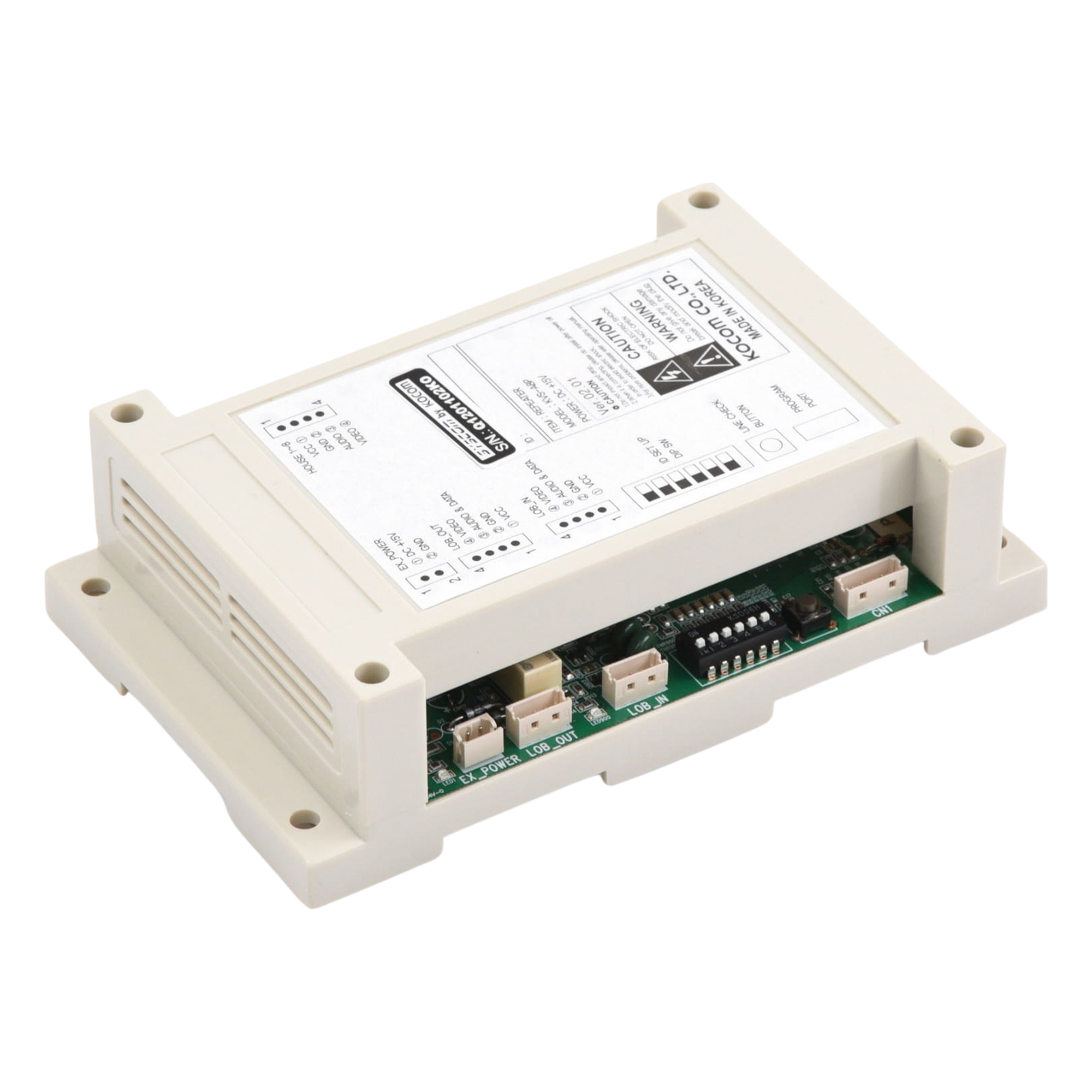 Distribuidor para videoportero / 8 departamentos / 4 hilos / DC 13V±2V / -10°C a +50°C