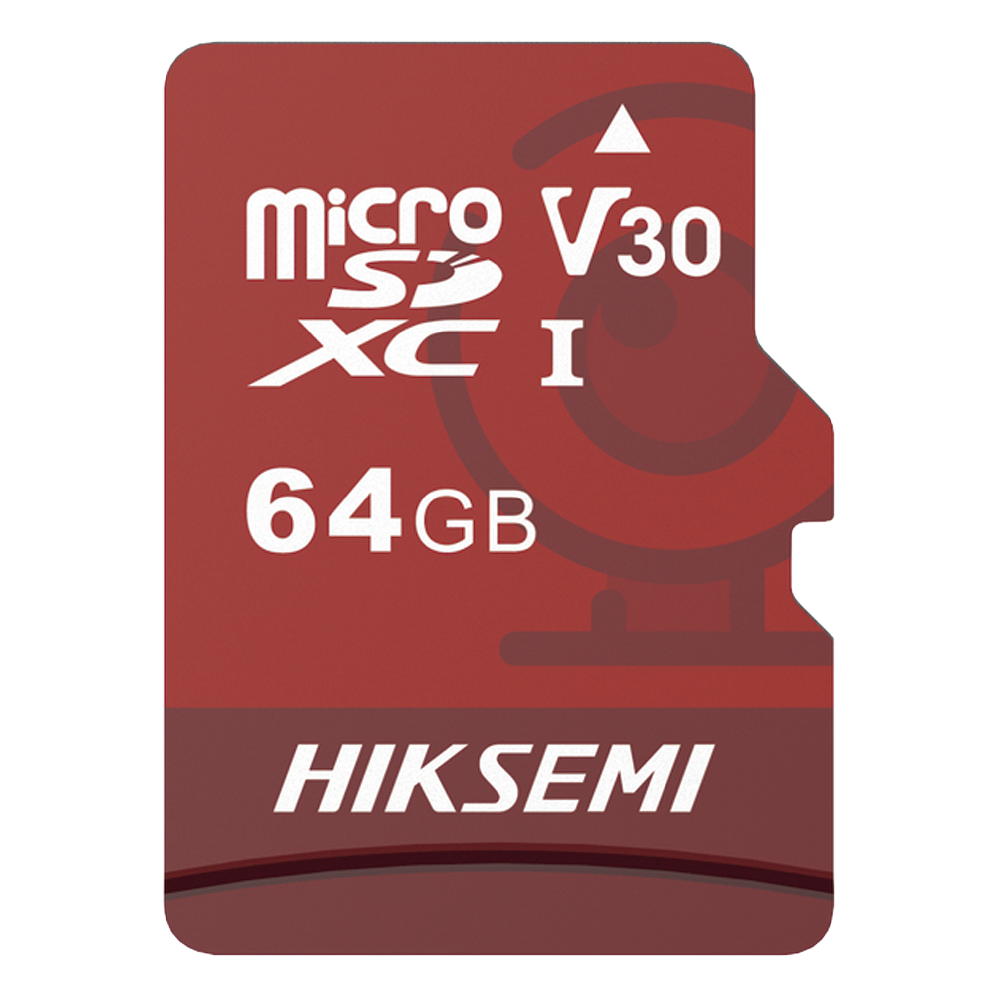 Tarjeta MicroSD / 64 GB / Lectura 95 MB/s / Escritura 40 MB/s / Clase 10 U3 / Grabación 4K / Videovigilancia 24/7 — HIKSEMI by HIKVISION · SKU HS-TF-E1/64G
