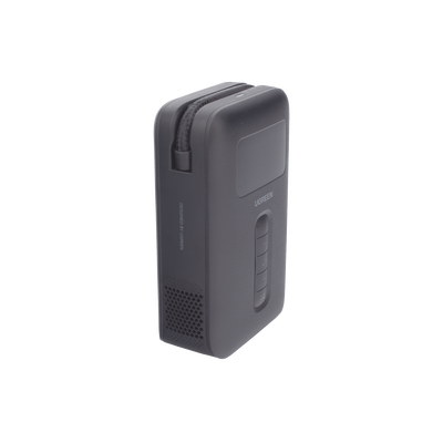 Inflador de Neumáticos | Compresor de Aire Portátil |  Bomba de Aire de 150 PSI | Flujo de Aire de 15L/Min | Con Batería Integrada | Cuenta con Luz LED | Ideal para coches, bicicletas, pelotas de motocicleta.