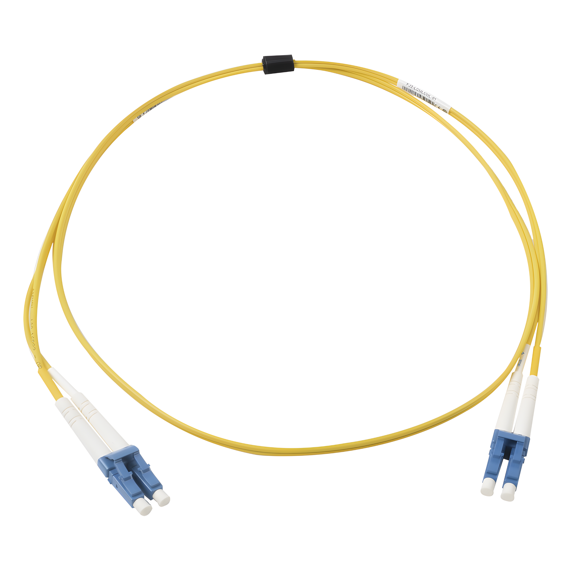 Jumper de Fibra Óptica Monomodo / LC/UPC Duplex / OFNR Riser / 1 Metro (3.28 Pies) / 10 Gigabit / XGLO — SIEMON · SKU FJ2-LCULCUL-01