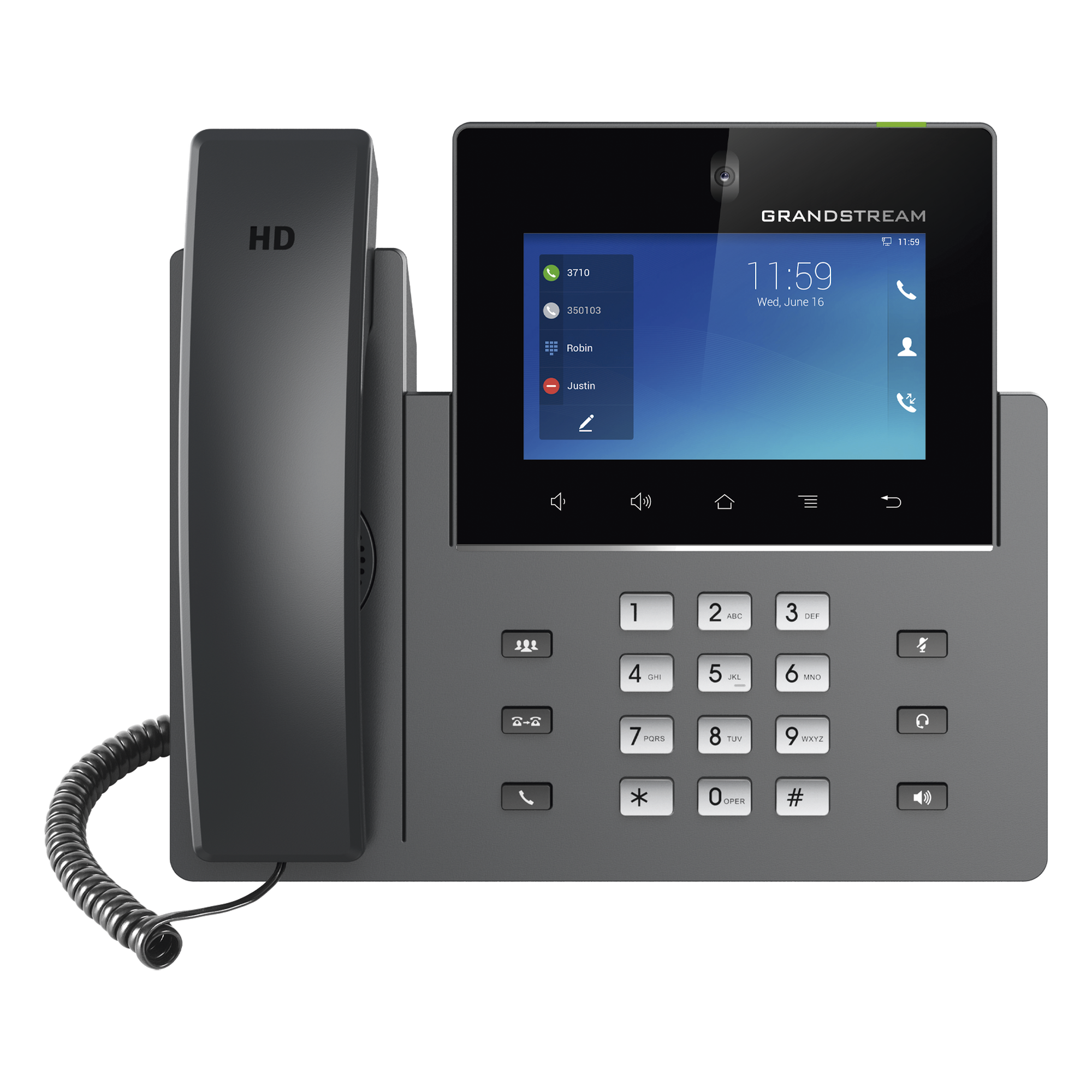 Videoteléfono IP / Pantalla Táctil 5 — GRANDSTREAM · SKU GXV3450