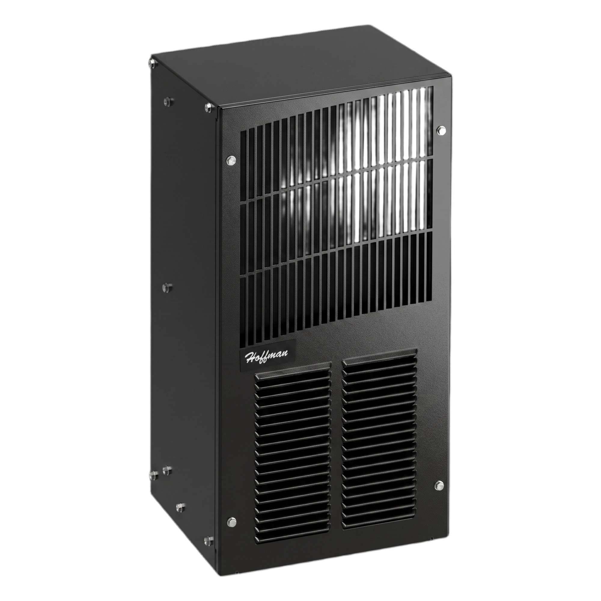 Aire Acondicionado para Gabinetes / 2000 BTU / 115 Vca / -40°C a 55°C / Acabado RAL 9005 / Filtro de Aluminio Lavable — HOFFMAN · SKU T200216G201