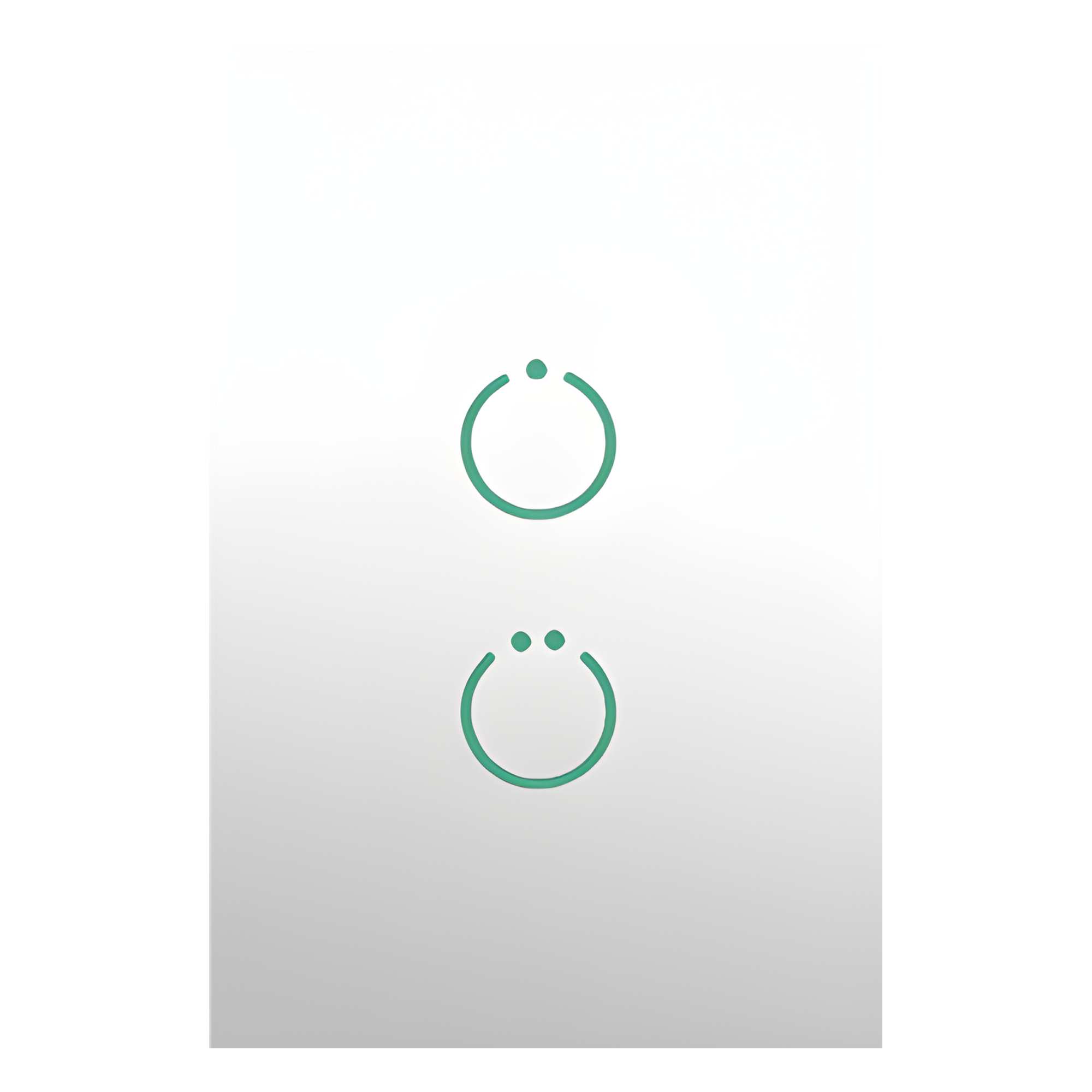 Interruptor Táctil Z-Wave Plus / 2 Botones / AC 85-260V / Frecuencia Regional 868/908/921 MHz / +3 dBm — SMARTHOME BY EPCOM · SKU MHS512