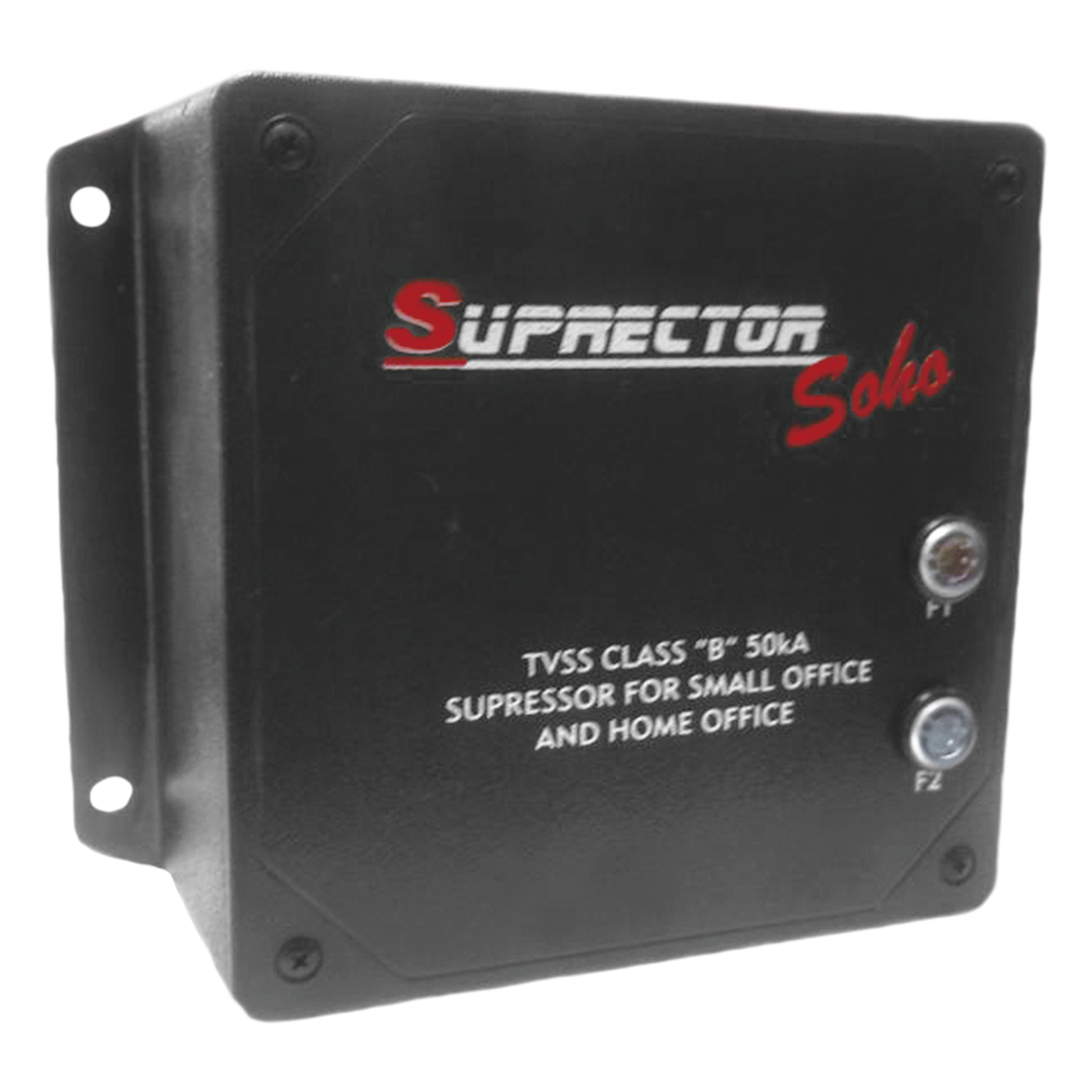 Supresor de Transientes Clase B / 2 Fases 4 Hilos / 220 Vca / 50 kA / Atenuación EMI/RFI 55 dB / IP64 / Diseño Interior Compacto — TOTAL GROUND · SKU SOHO/220