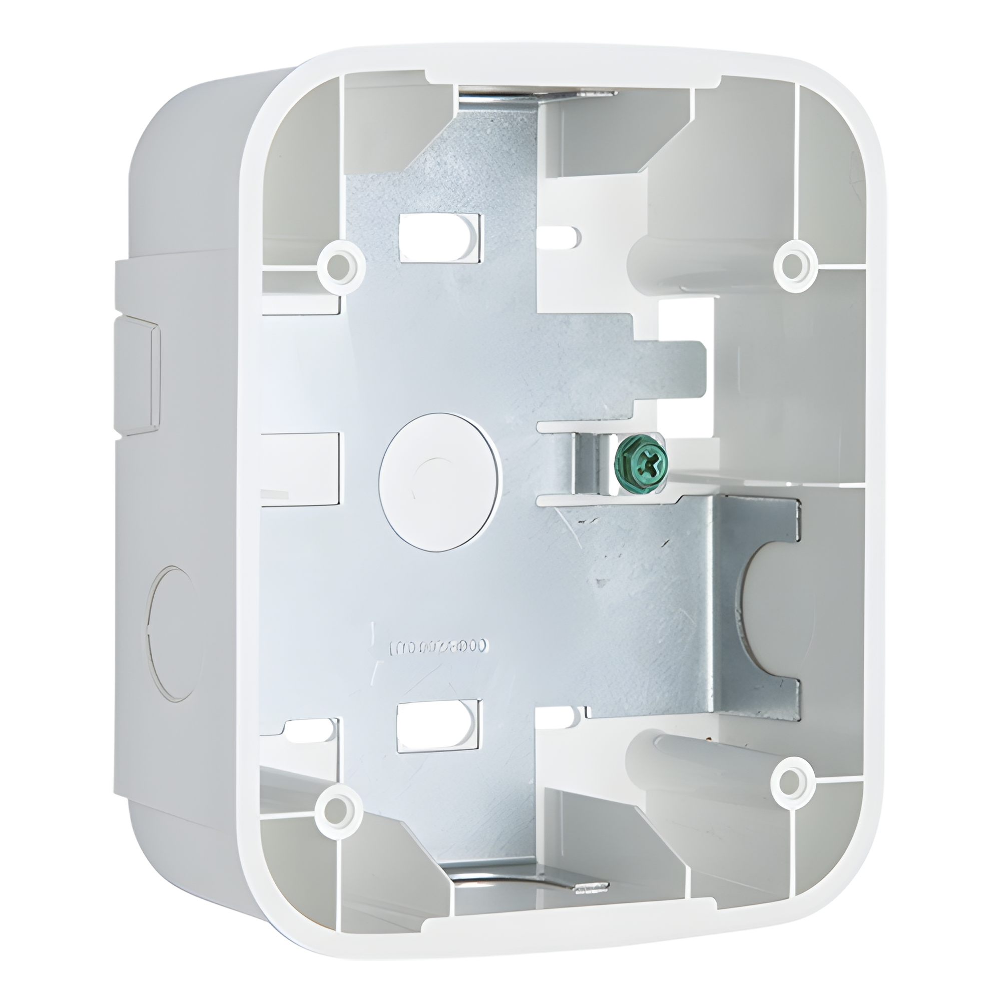 Caja de Montaje en Superficie / Compatible con Sirenas, Estrobos y Campanas / Serie L / Color Blanco — SYSTEM SENSOR · SKU SBB-WL