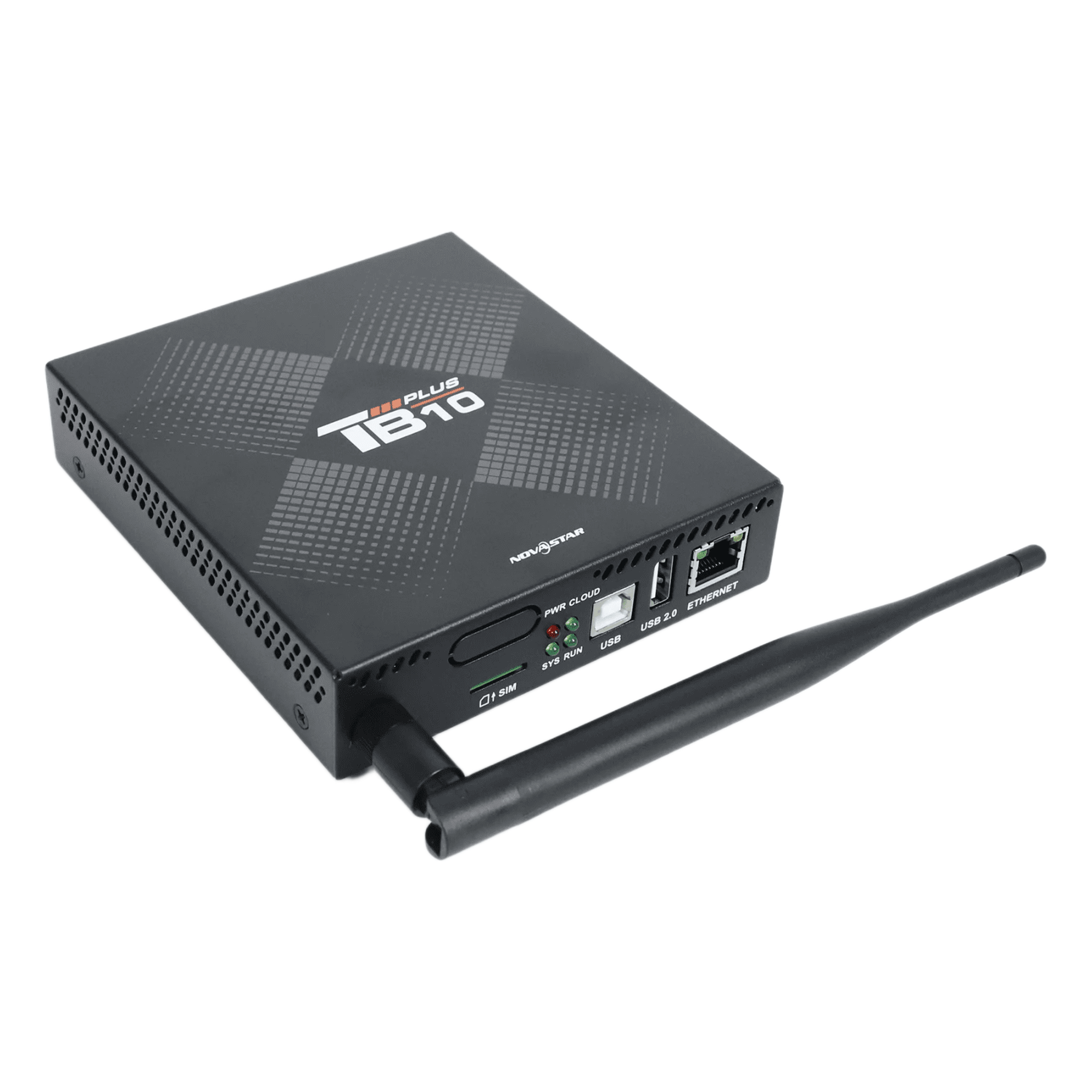 Reproductor Multimedia LED / Carga 650,000 Píxeles / 4K H.265 / Android 10 / Wi-Fi 2.4 GHz + Ethernet Gigabit / 2 GB RAM 32 GB / IP20 — NOVASTAR · SKU TB10PLUS