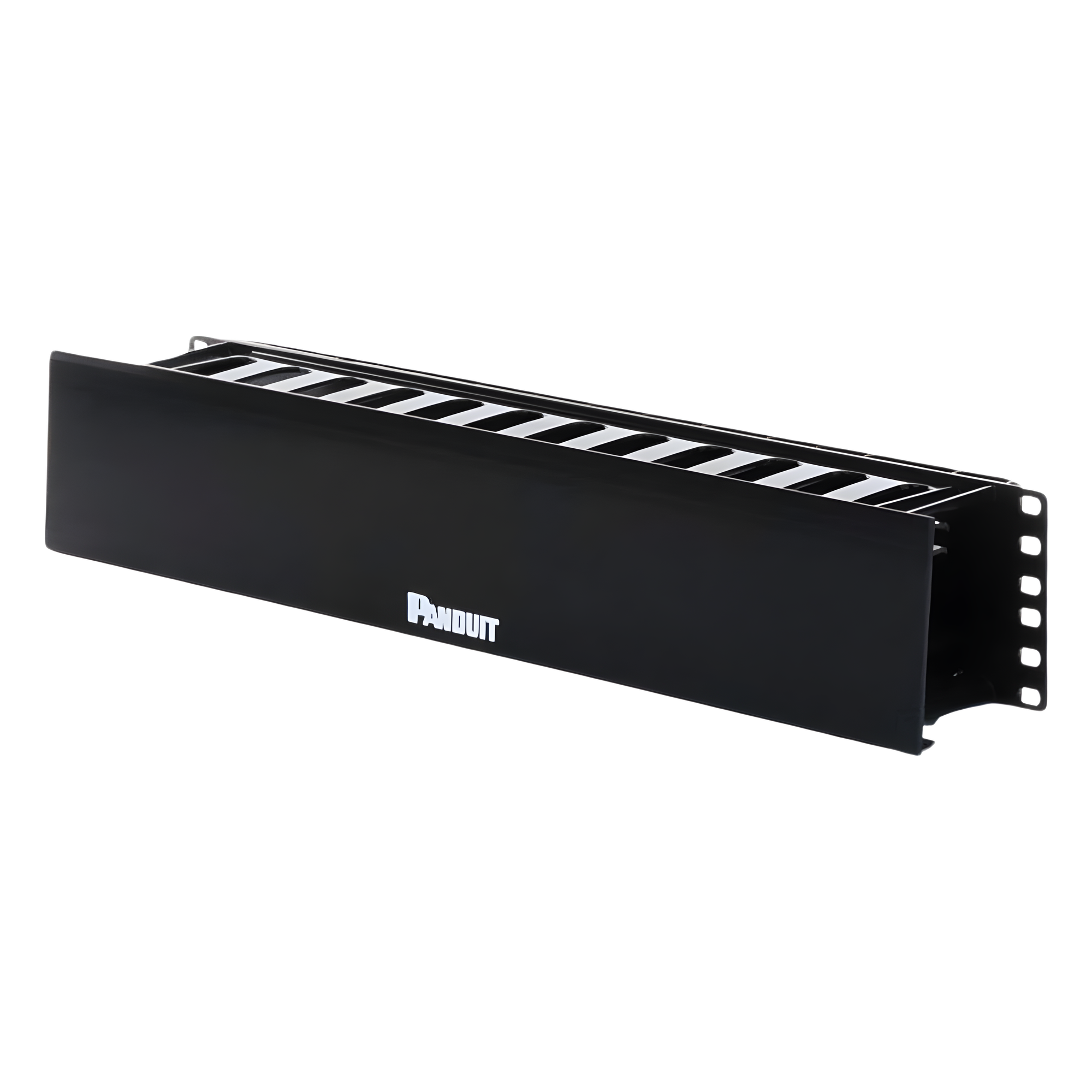 Organizador de Cables Horizontal / 2UR / 19in / Frontal con Tapa Extendida / ABS