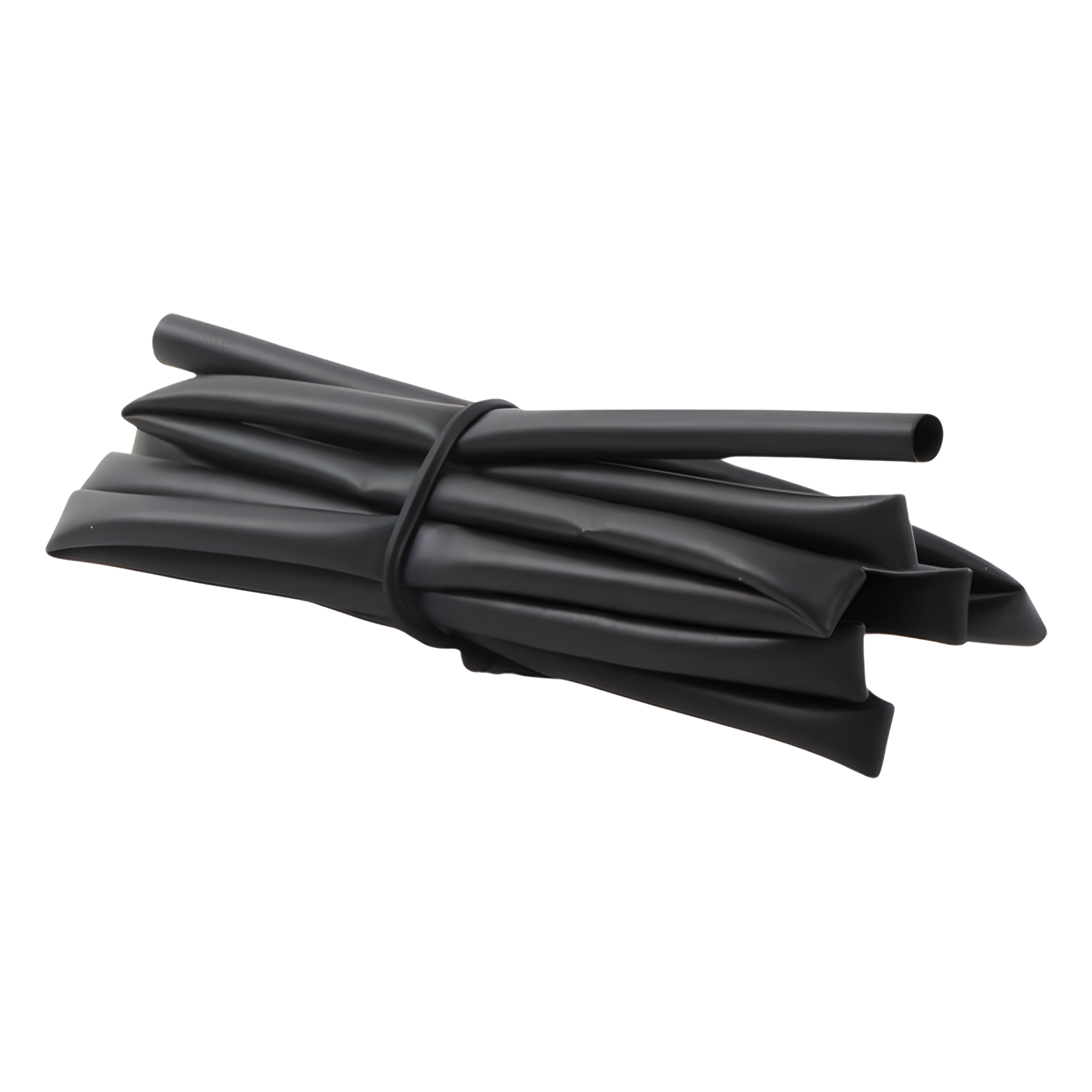Tubo Termoencogible / Relación 2:1 / Poliolefina / 1/8" (3.18 mm) / Longitud 1.2 m (3.9 ft) / Negro