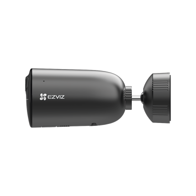 Cámara IP Inalámbrica Con Batería Recargable (Cero Cables) / 2K (3 Megapixel) / Micro SD / Detección Humana / Colores en Oscuridad / Sirena y Estrobo / 15 Mts IR / 15 Mts Luz Blanca / Exterior