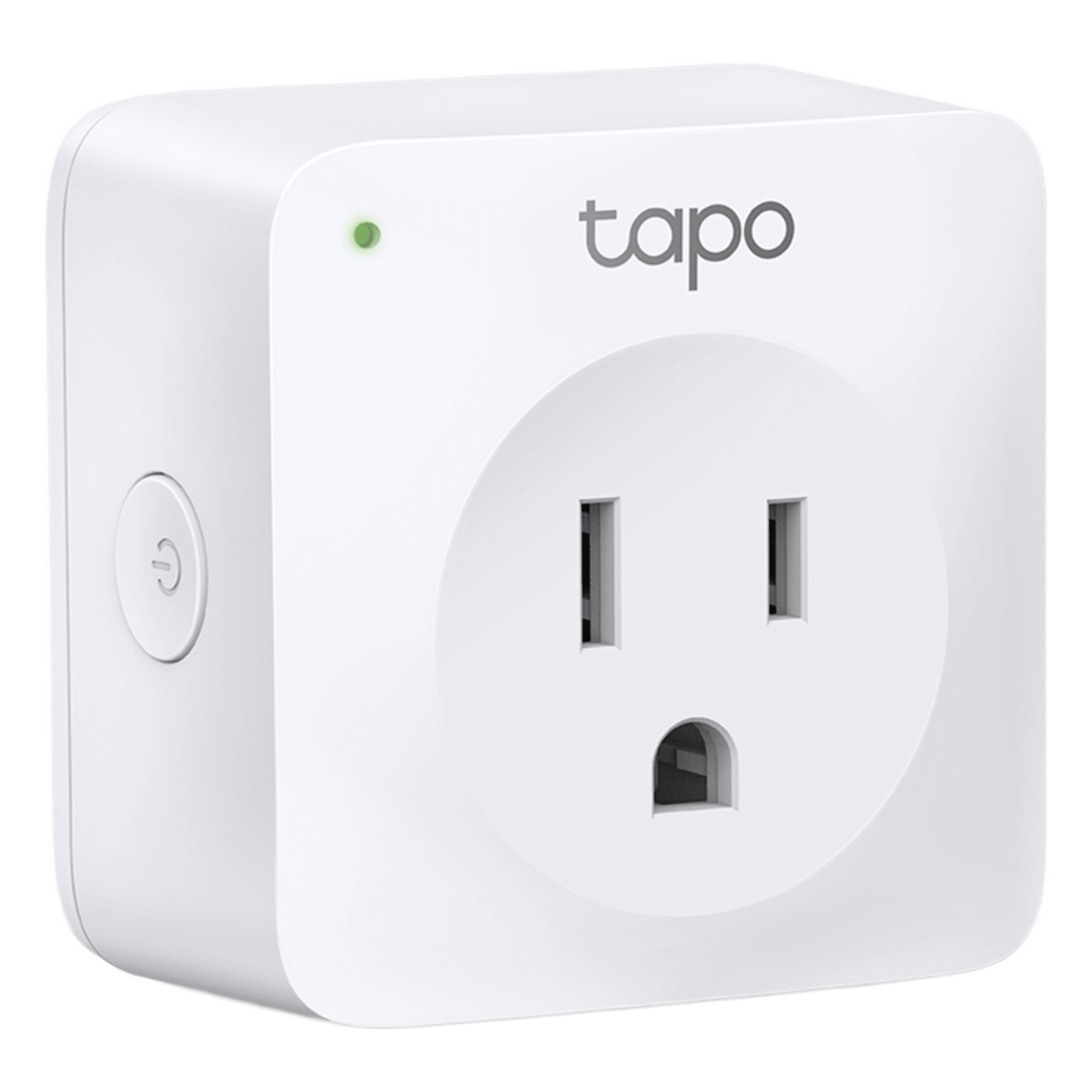 Enchufe Inteligente Wi-Fi / Control Remoto por App / Programación y Temporizador / Control por Voz / Modo Ausente / Carga 10 A / 1200 W — TP-LINK · SKU TAPO-P100-1P