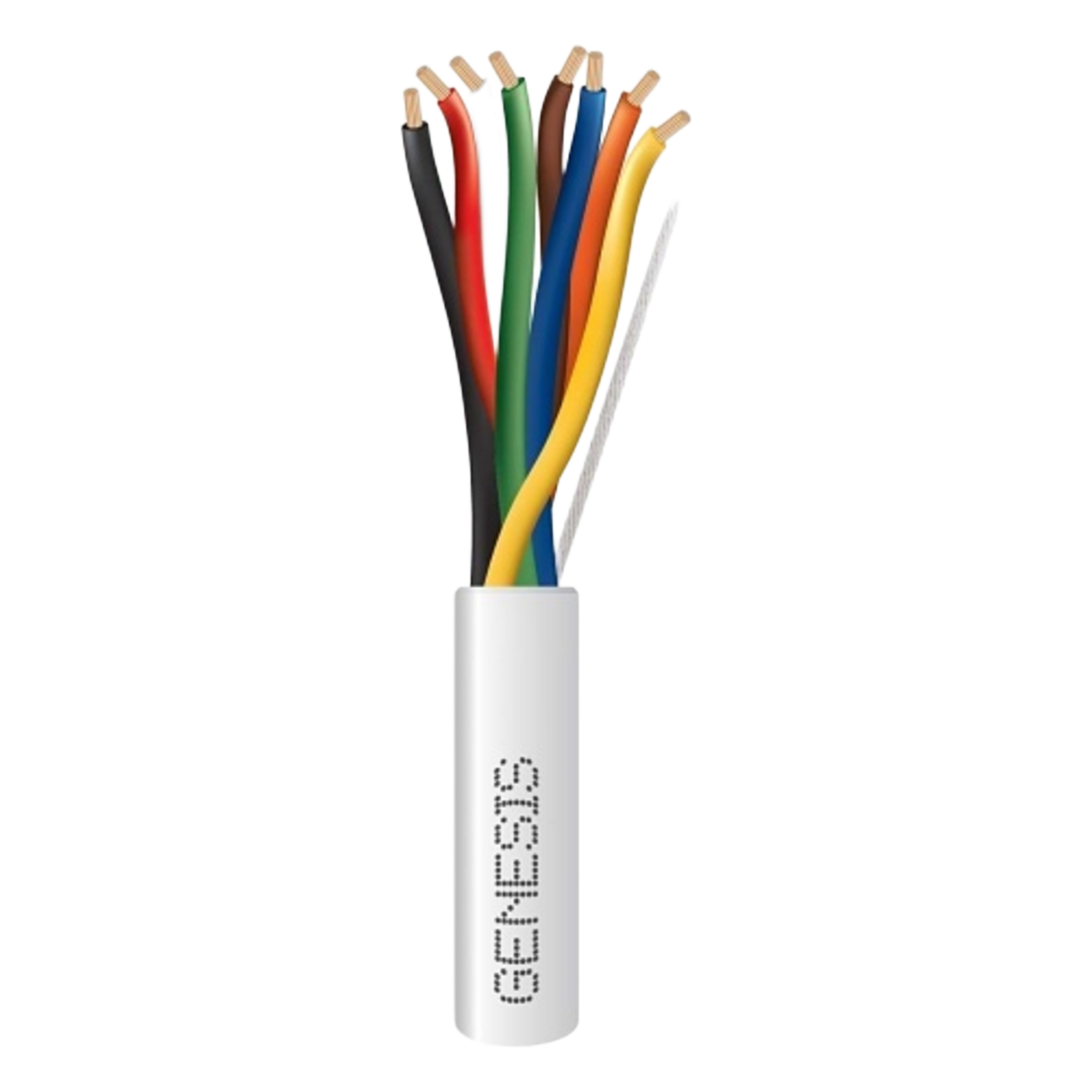 Cable Multiconductor / 8 Conductores / 18 AWG / Cobre Sólido / Plenum / 305 m (1000 ft) / -20°C a 75°C / NFPA 262 / CL3P CMP — GENESIS · SKU 3117-1012