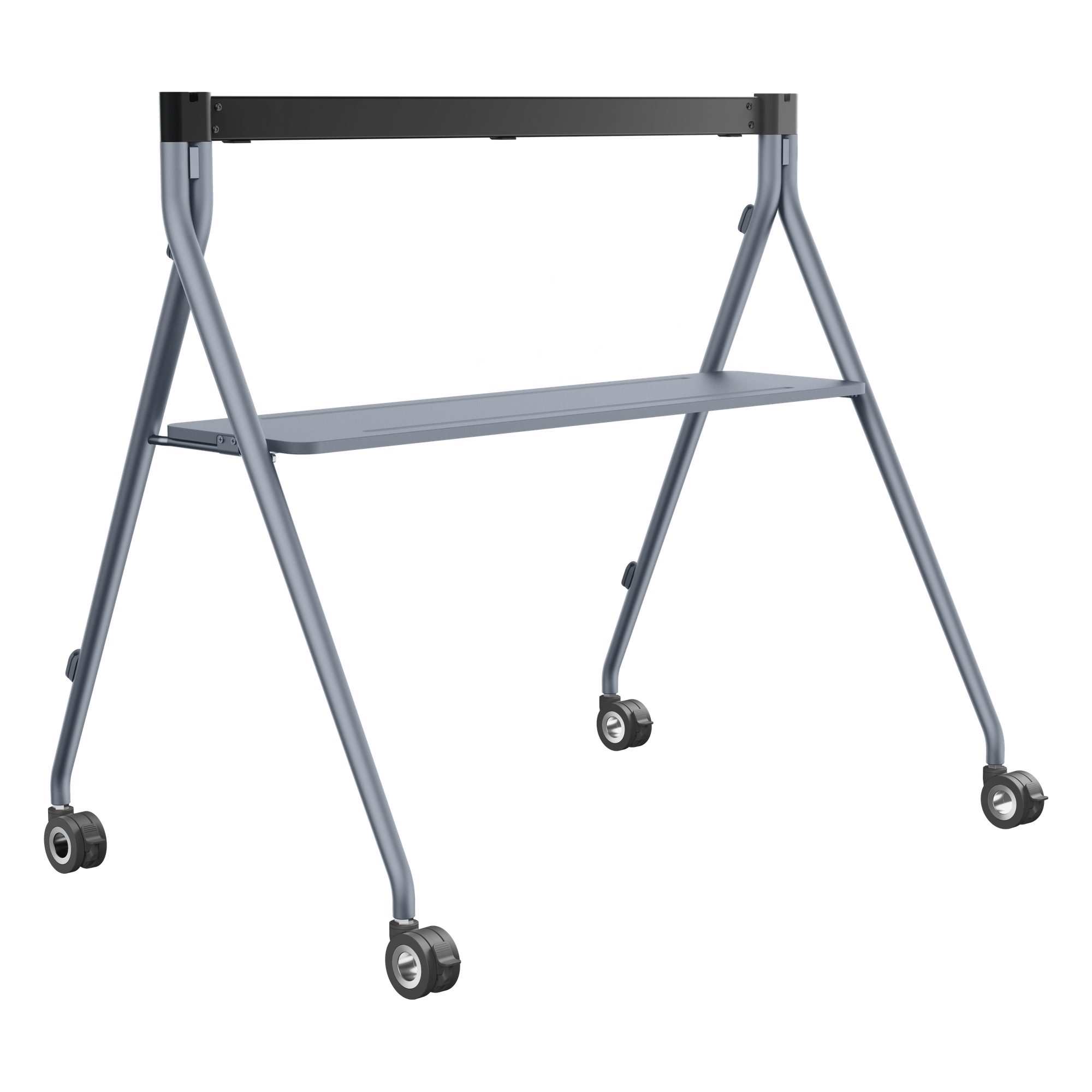 Soporte de Piso con Ruedas / Capacidad 27.2 kg / Altura Ajustable / Pantallas hasta 1694 mm (5.6 pies) — YEALINK · SKU MB-FS-P750-T