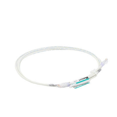 Cable de Parcheo UTP Cat6A, CM/LSZH, Diámetro Reducido (28AWG), Color Blanco Mate, 2.13 Metros (7 Pies)