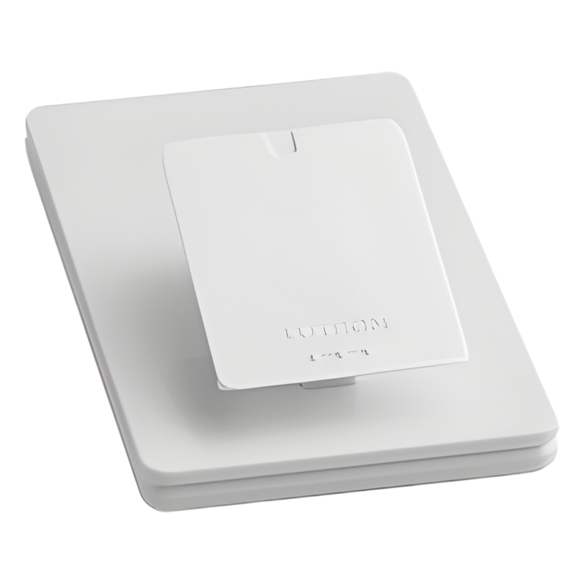 Pedestal de Mesa para Control Remoto / Base con Peso Antideslizante / 4.5 cm x 7.5 cm / Color Blanco — LUTRON CASETA WIRELESS · SKU LPED1WH