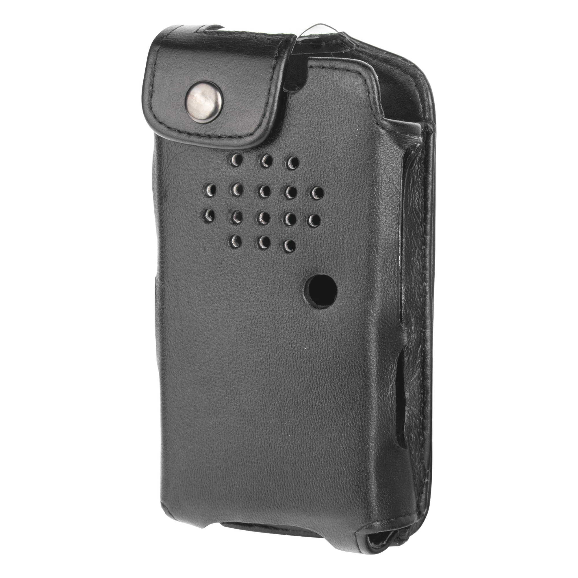 Funda Reforzada de Piel / 61.5 x 119.5 x 26 mm / 2.42 x 4.70 x 1.02 in / Mica Industrial / Acceso Completo a Controles