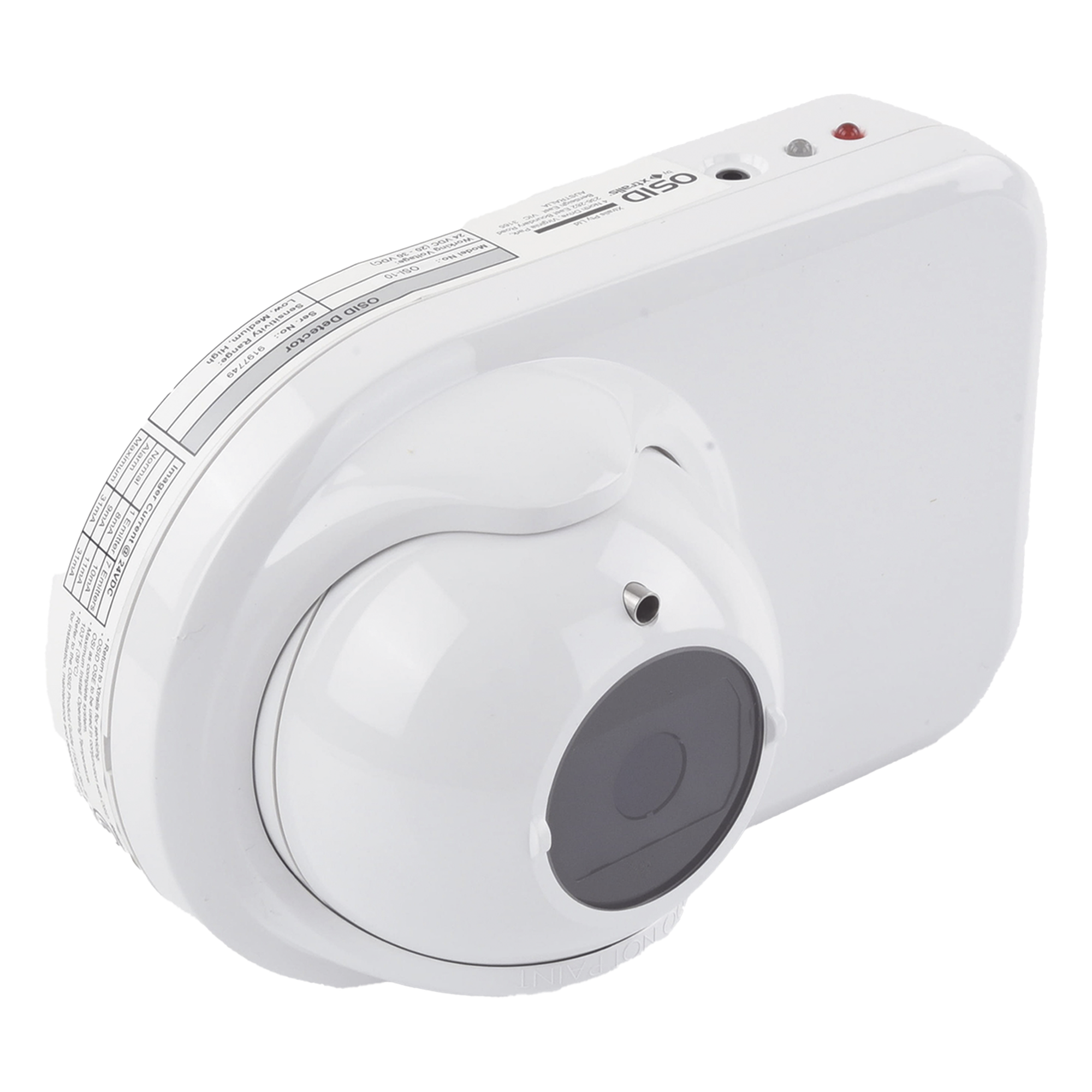 Analizador Receptor Óptico / Campo de Visión 10° / Rango 90 m (295.3 ft) / Doble Longitud de Onda / 3 Niveles de Sensibilidad — XTRALIS · SKU OSI-10