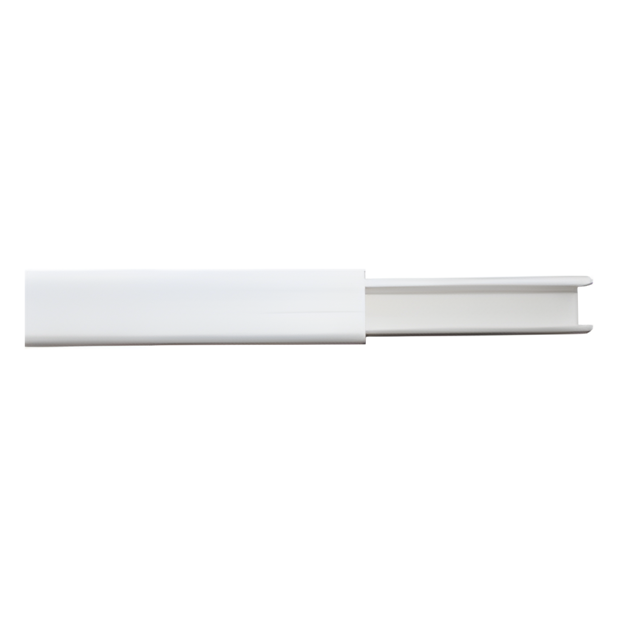 Canaleta de PVC / 12 x 8 mm / 2 m / Autoextinguible / Blanco / -20°C a +85°C — THORSMAN · SKU TMK-0812