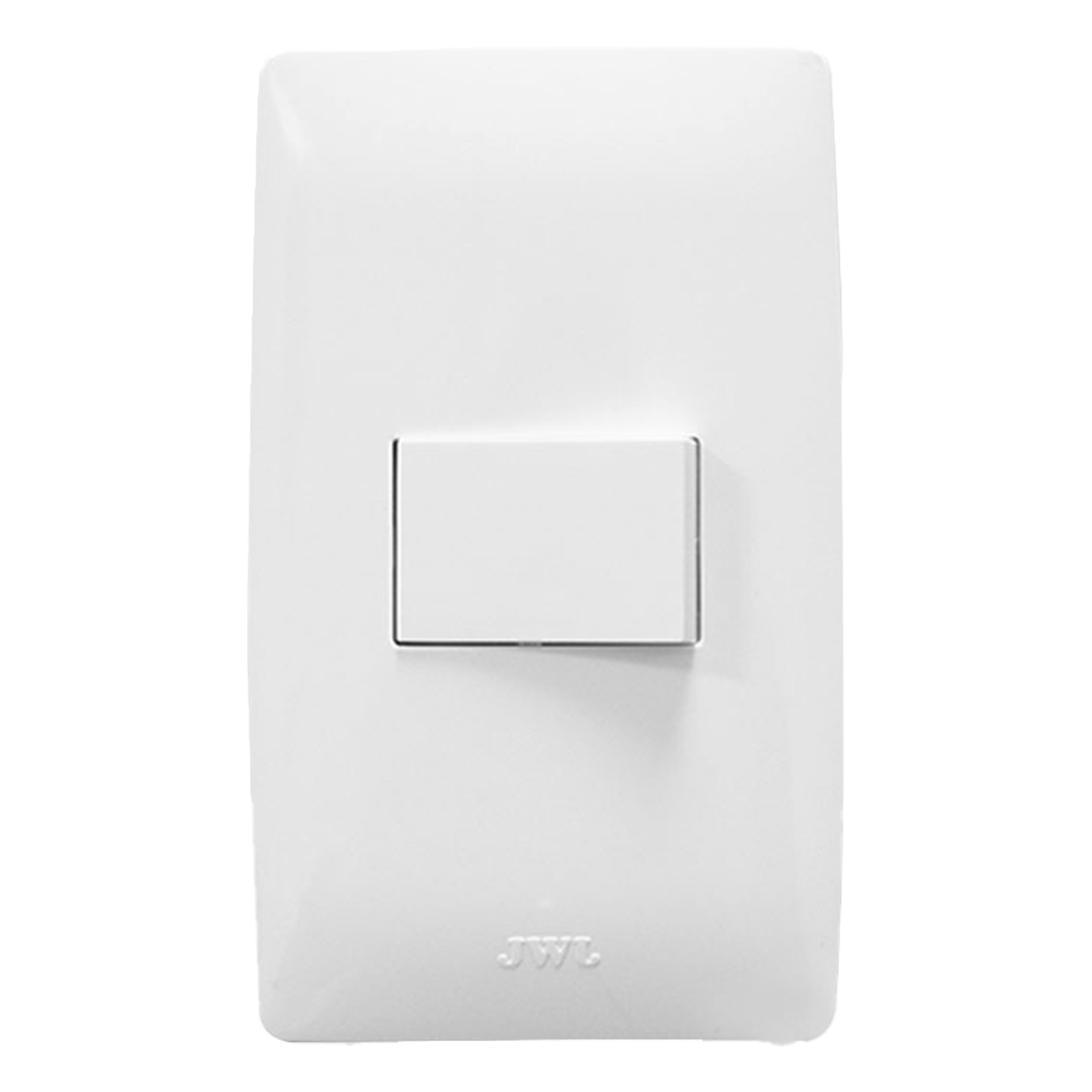 Apagador Escalera Sencillo / 127 V~60 Hz / 10 A / 11.8 x 7.8 x 3 cm / 4.6 x 3.1 x 1.2 in / Blanco — JWJ · SKU JTL-B72-36