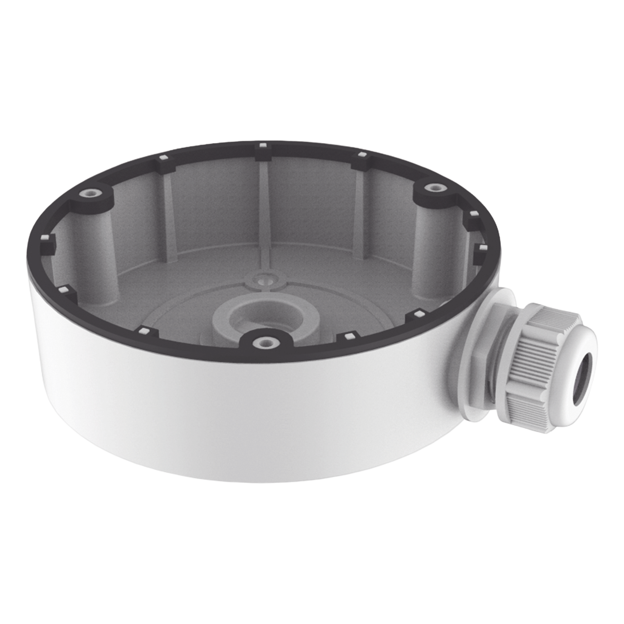 Caja de Conexiones / Aleación de Aluminio / 126.7 x 35 mm / 210 g / Uso en Exterior — HIKVISION · SKU DS-1280ZJ-DM8