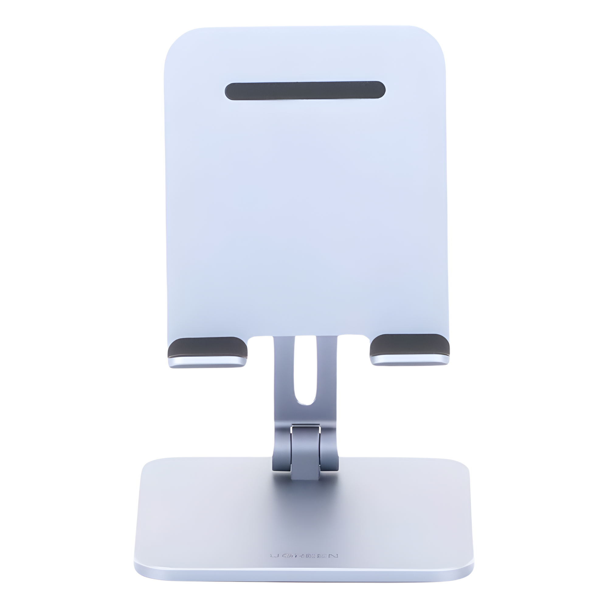 Soporte de Aluminio para IPad & Tablet | Plegable |Angulo Ajustable de 180° y 270° | Base Antideslizante | Protección  de Silicona | Amplia Compatibilidad con dispositivos de 7.9'' a 12.9'' | Aluminio Solido | Color Gris