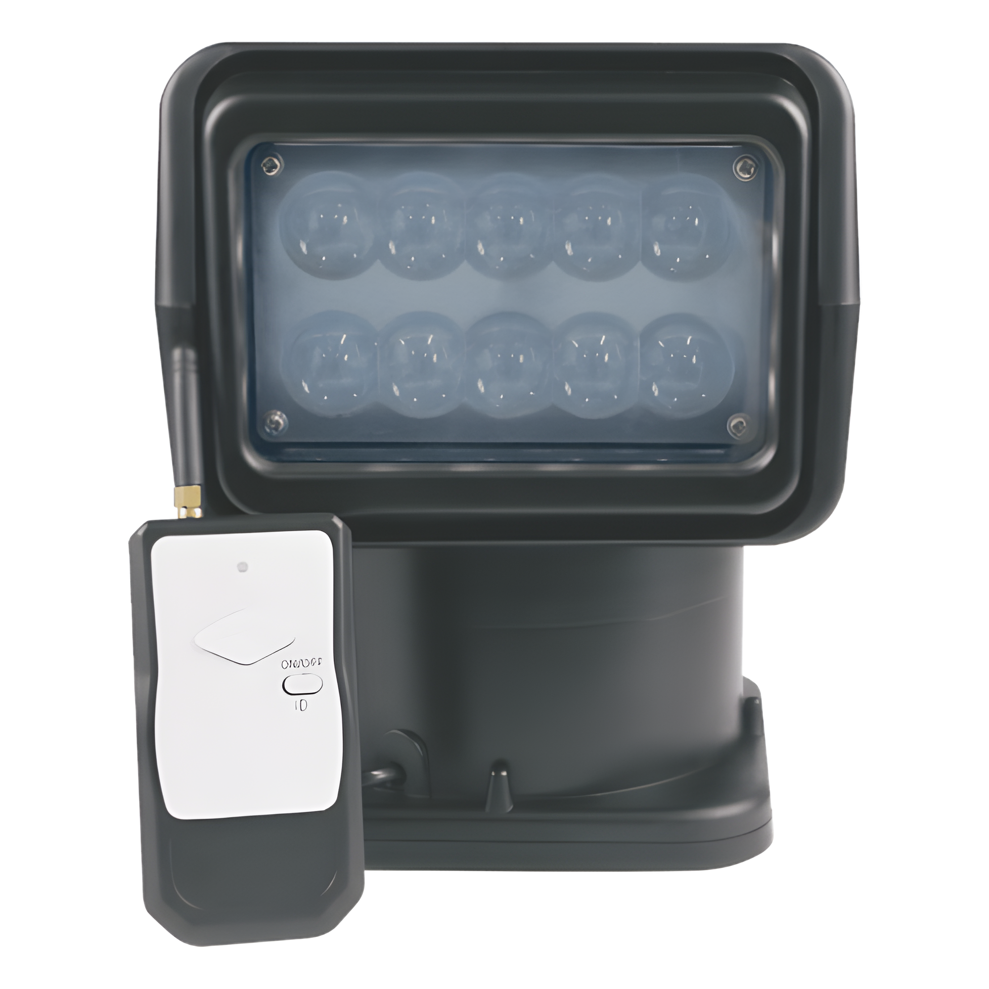 Faro de Búsqueda LED / 30W / 8000 Lux a 5 m (16.4 ft) / IP65 / Control Remoto / DC 12V/24V / Rotación 360° — EPCOM INDUSTRIAL SIGNALING · SKU XSL130L