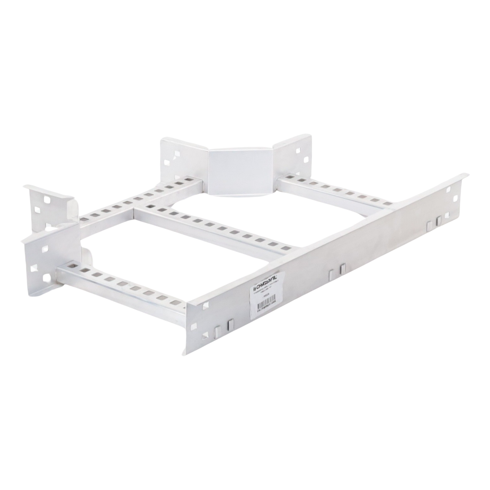 Derivación T Horizontal / Aluminio Perfil Z / Peralte 3 1/4" / Ancho 12" / Radio 8" / NEMA-VE1/VE2