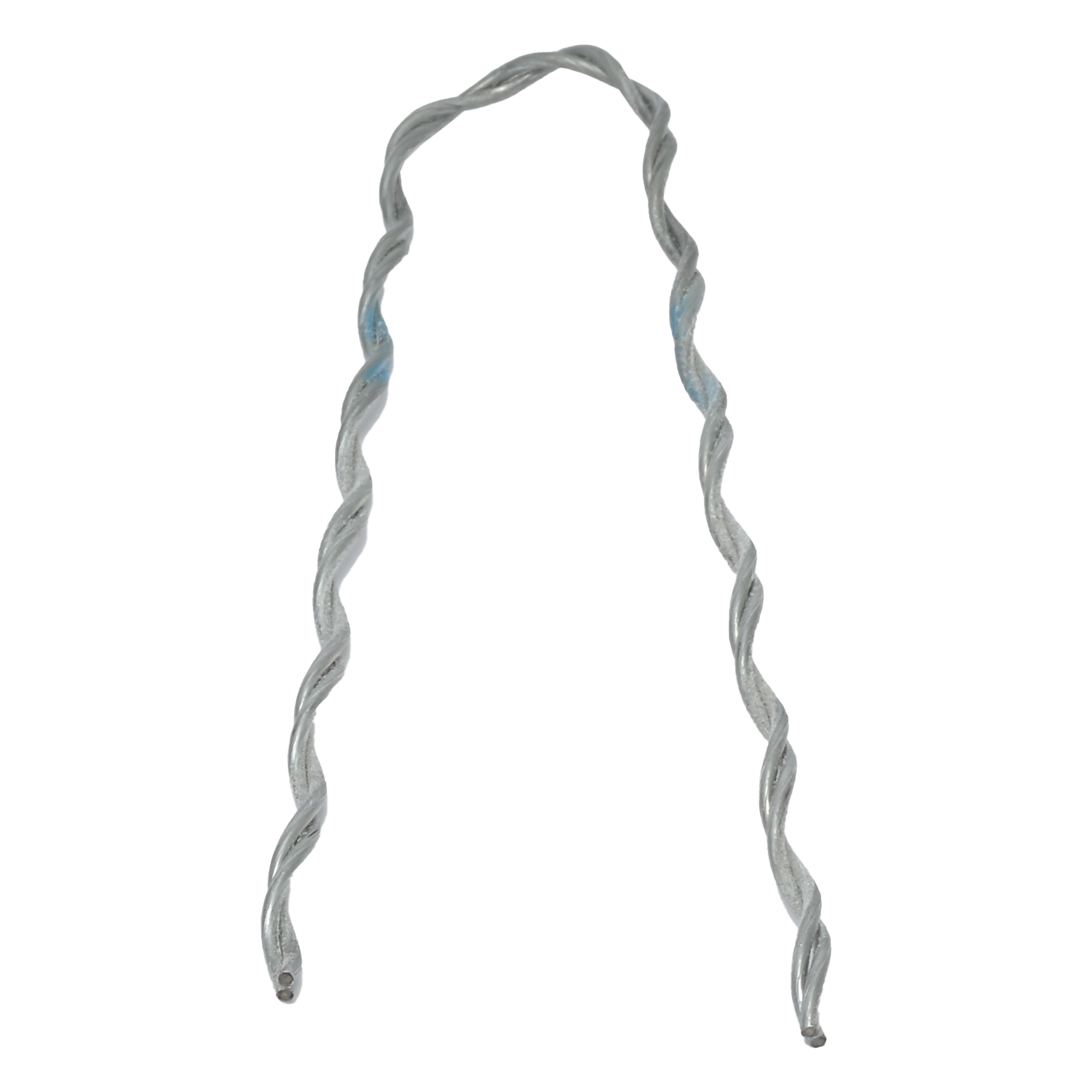 Remate Preformado para Cable Guía de Acero / Acero Galvanizado / Ø 1.2 - 1.3 mm / Tensión 1300 N / Longitud 160 mm (0.52 ft) / Instalación sin Herramientas — PLP · SKU DE-2525