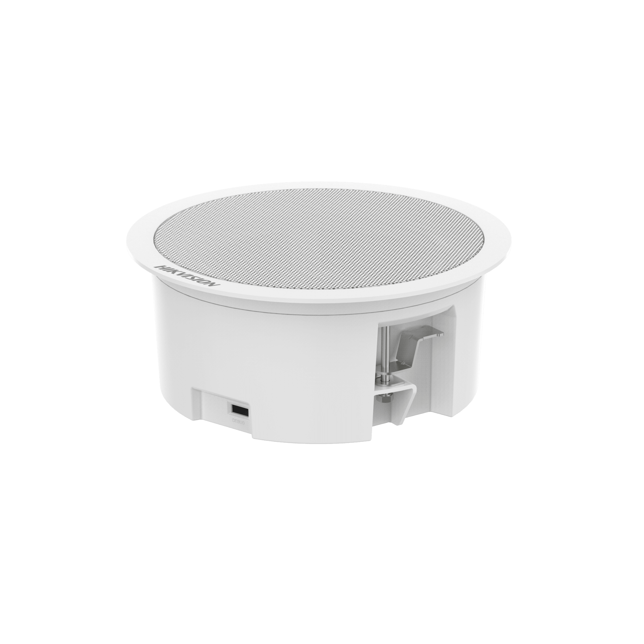 Bocina (Altavoz IP) Con Bluetooth | Montaje en Plafón | 3 Watts | PoE+ | Entrada de alarma | Soporta Bocinas secundarias |  Voceo en tiempo real | Calendarización de audios | Síntesis de Voz (TTS)