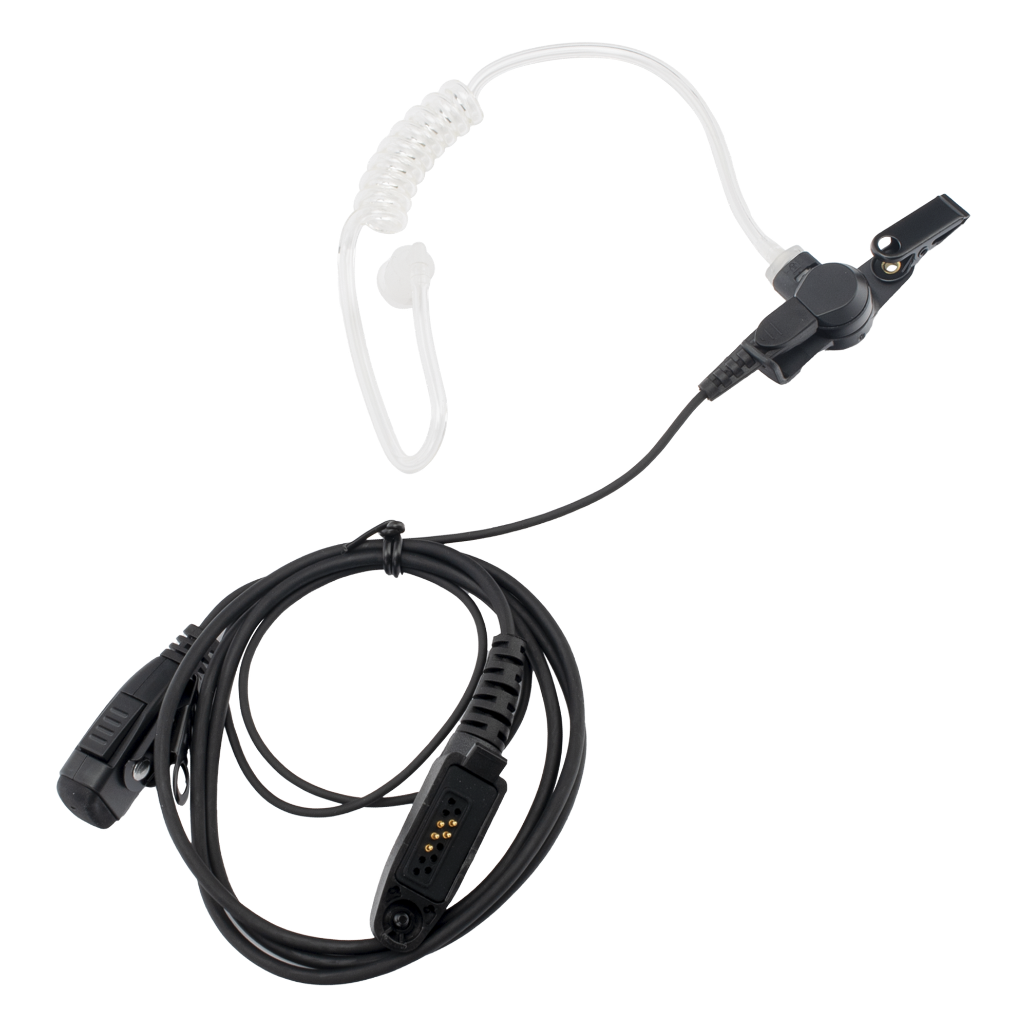 Kit de Vigilancia / Micrófono Audífono de Tubo Acústico / 2 Cables / Conector 13 Pines / Compatible RG750-RG725 — RUGGEAR · SKU 25025700