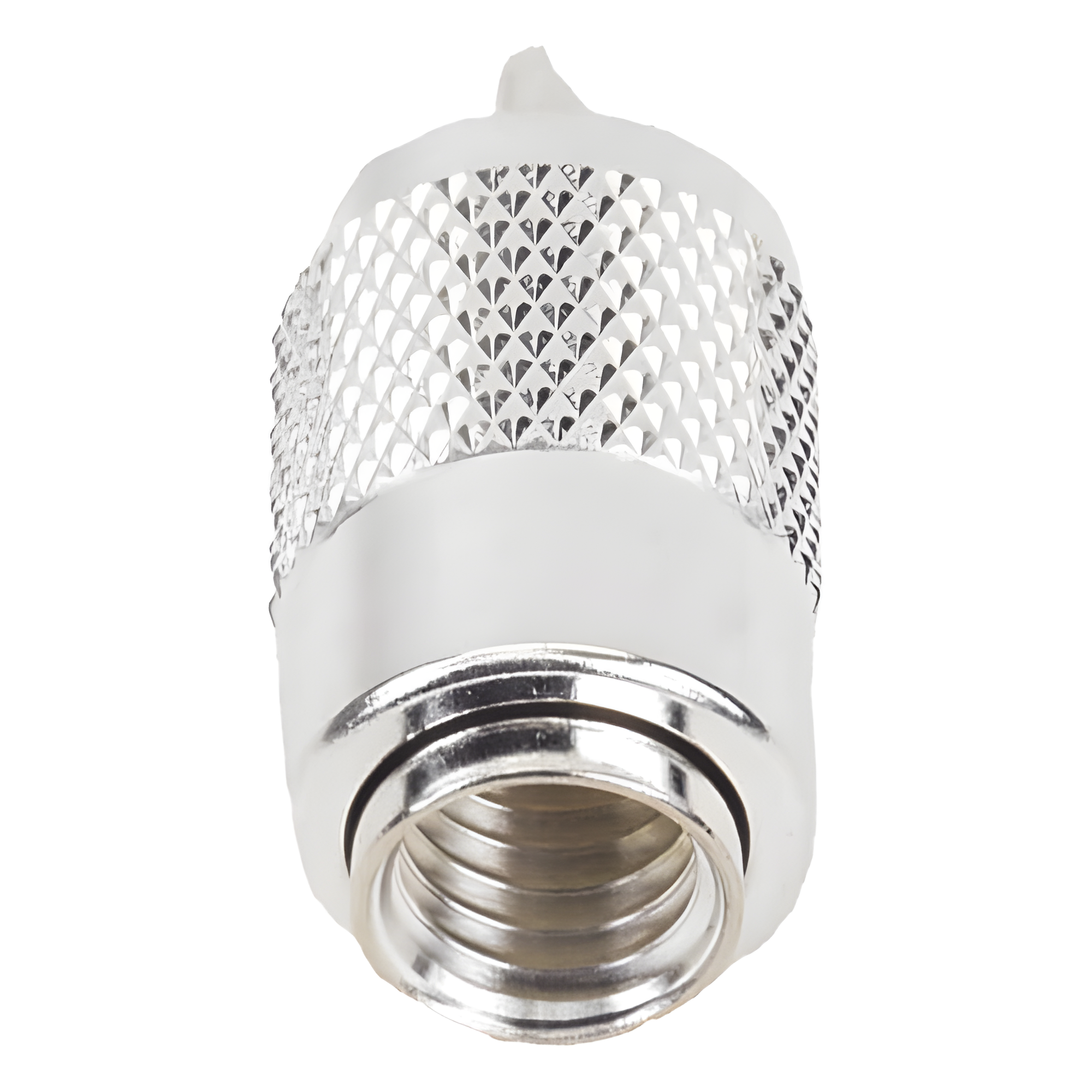Conector UHF Macho / Compatibilidad RG-8/U y Derivados / Aislante de Teflón / Cuerpo de Bronce Plateado / Rosca Especial