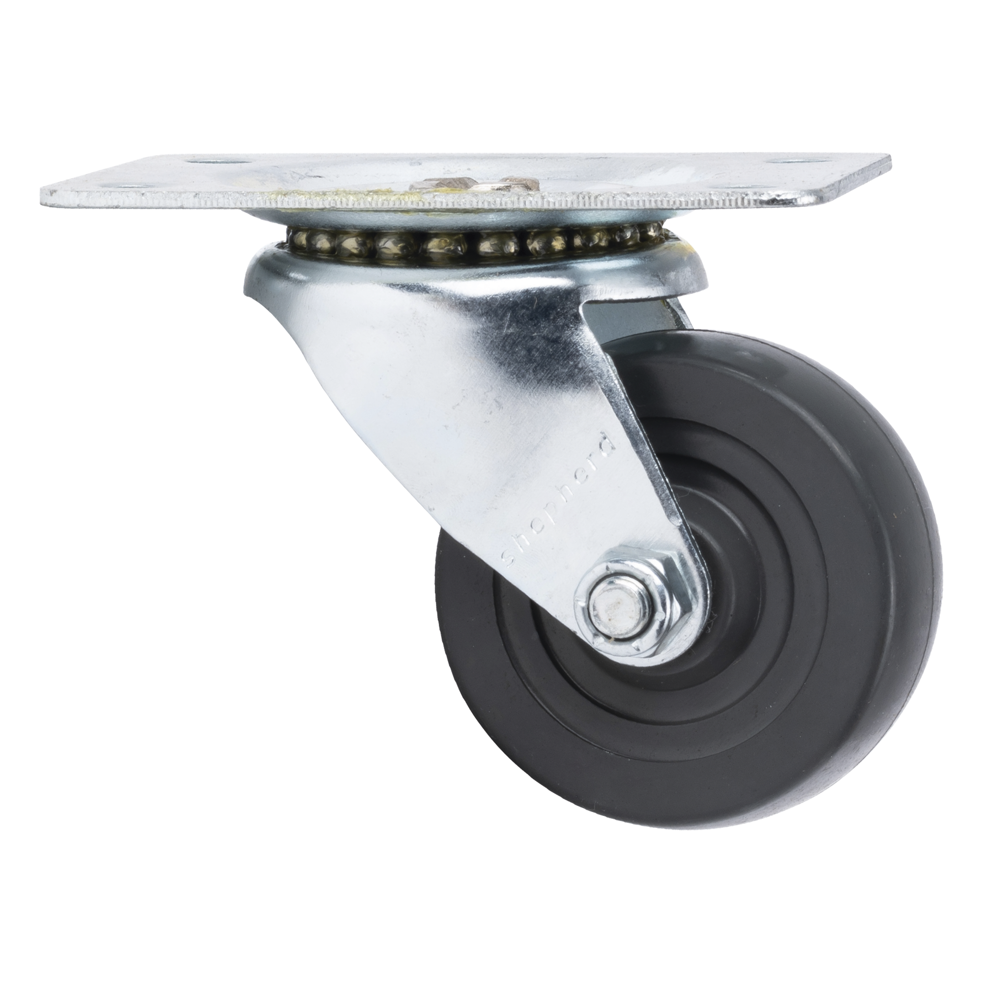 Kit de Ruedas Locas para Racks / 2.5 in (6.35 cm) / Carga 125 lb por Rueda / Base 3 7/8 x 2 3/4 in (9.8 x 7 cm) / Altura 3.25 in (8.25 cm)