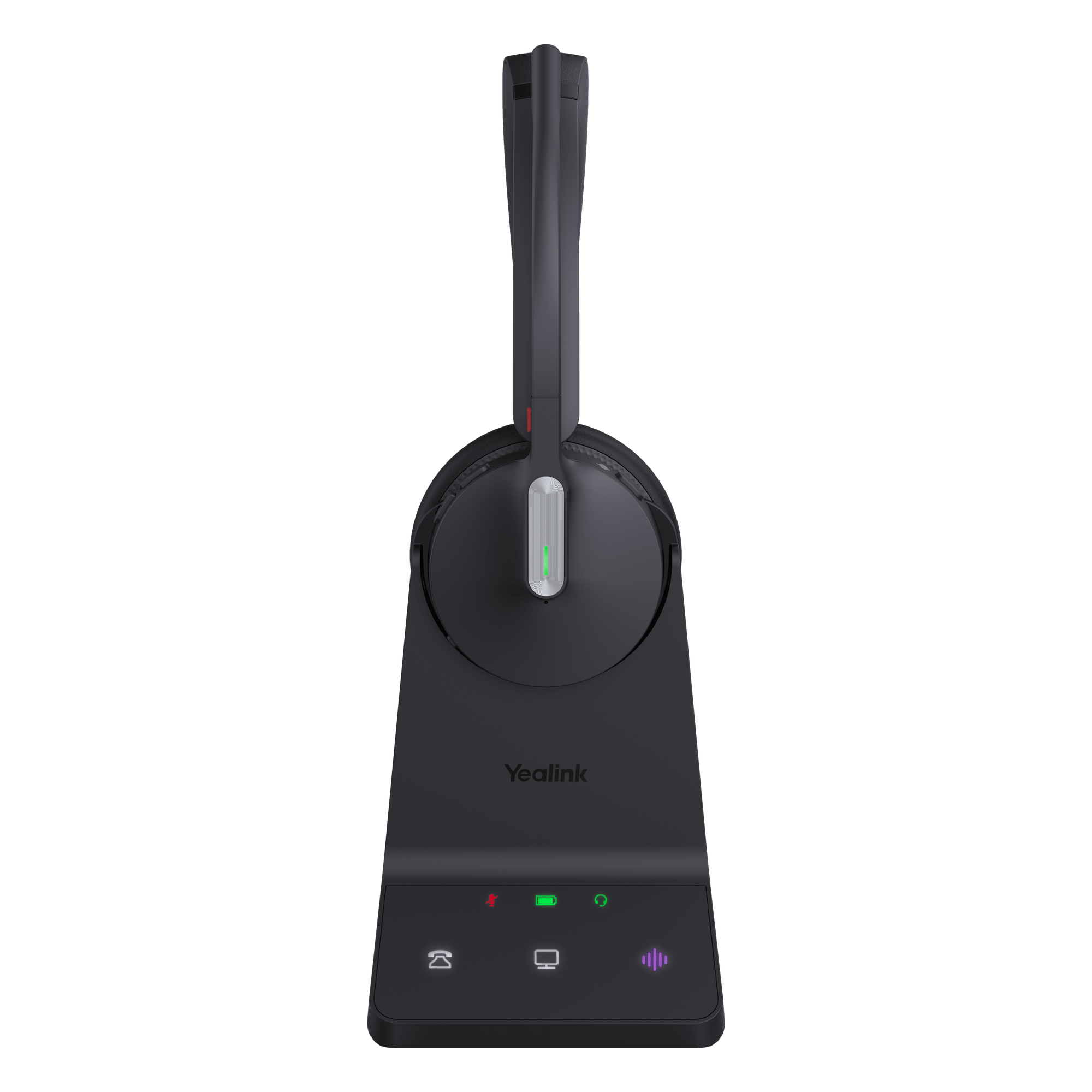 Auriculares Inalámbricos UC / DECT y Bluetooth 5.2 Simultáneos / Triple Conexión / 32 Horas de Conversación / Cancelación de Ruido con 3 Micrófonos