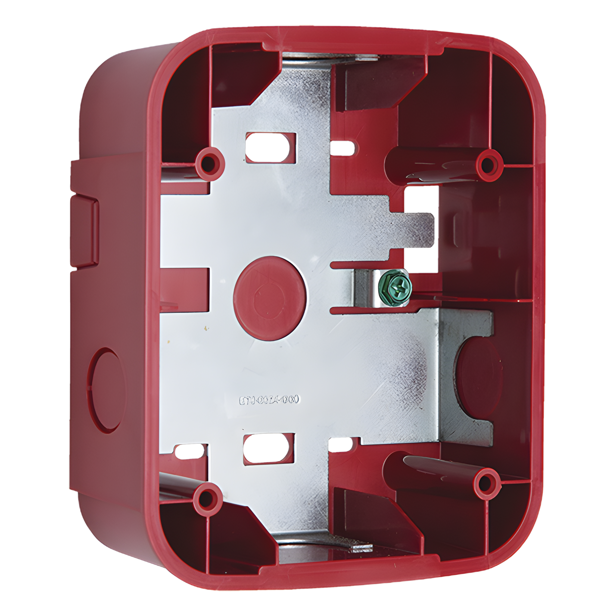 Caja de Montaje en Pared / Para Sirena / Color Rojo / Diseño Compacto / Compatible Serie L — SYSTEM SENSOR · SKU SBB-RL