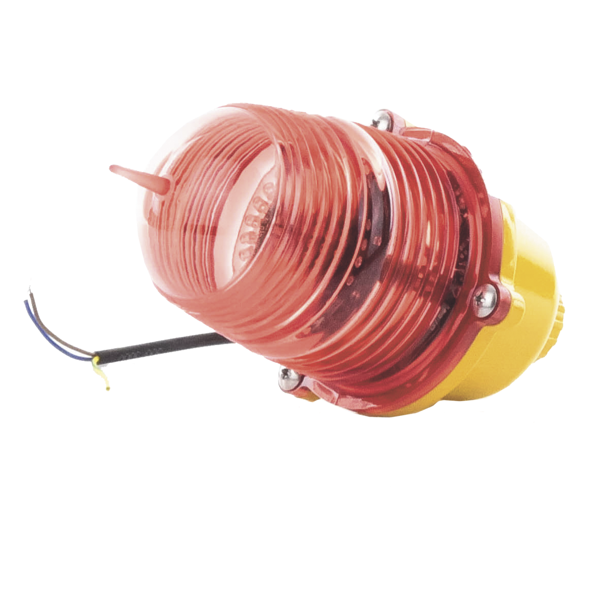 Estrobo LED de Obstrucción / Rojo / 32.5 cd / IP66 / 75-220 VCA / 100,000 h / -55°C a 70°C