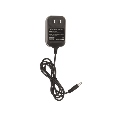 Fuente de Poder de 12 Vcc Regulada / 2 Amp / Voltaje de Entrada de 100 - 240 VCA / Longitud del cable 96 cms. 