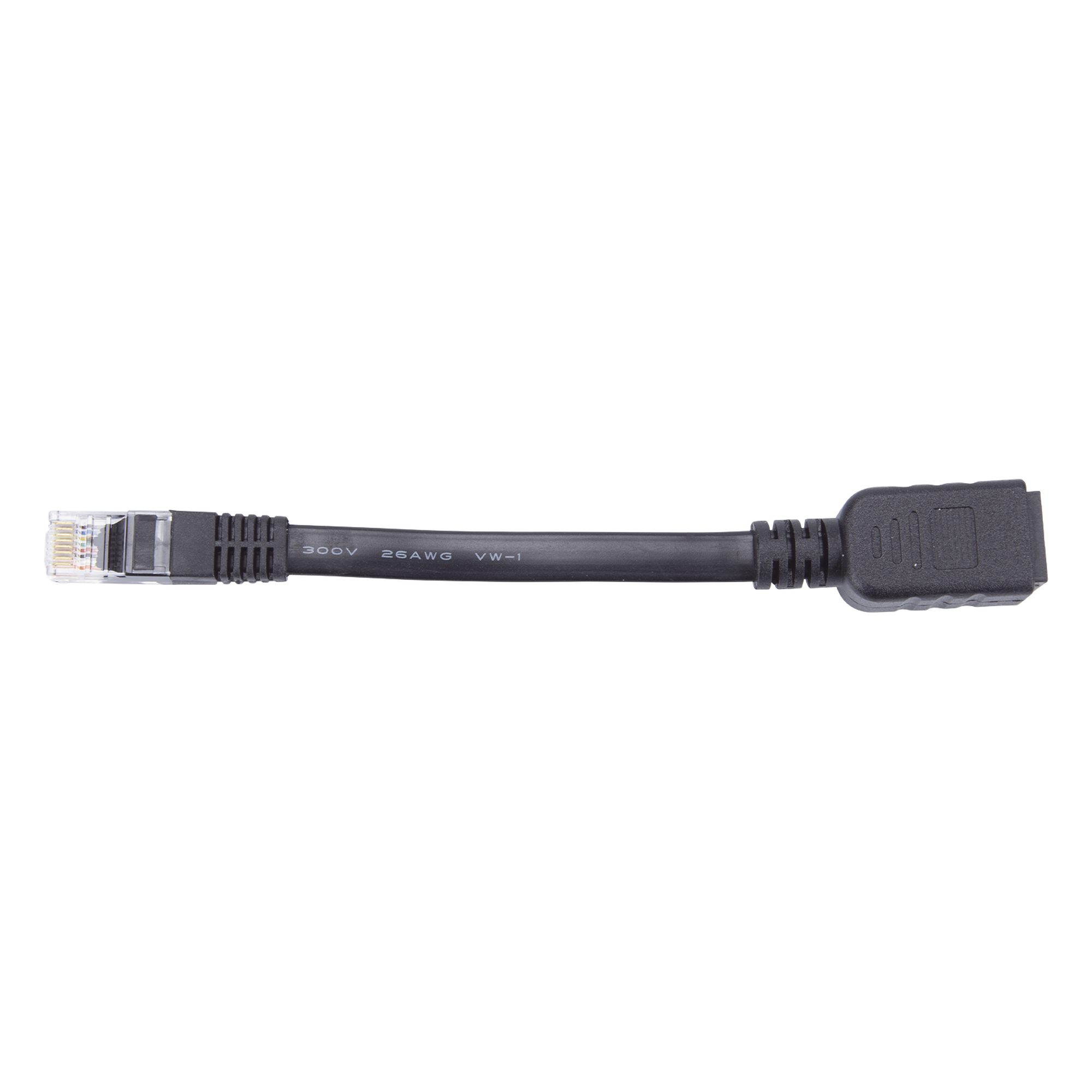 Cable de Extensión de Comunicación / Conectores RJ45 / Gigabit Ethernet 1000 Mbps / Longitud 0.15 m (0.49 ft) / Exterior Resistente — EPEVER · SKU CCRJ45RJ45(J)015