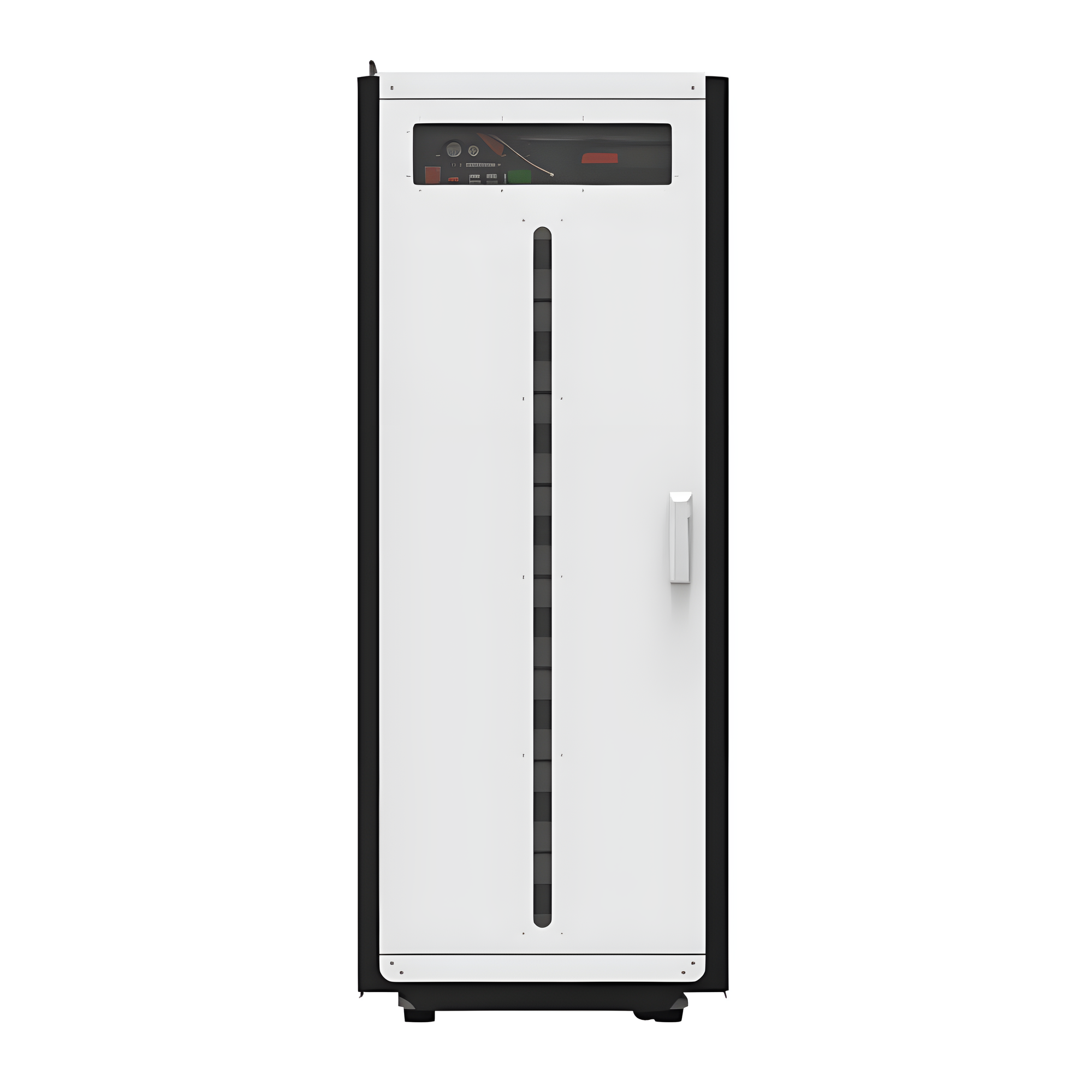 Gabinete de Almacenamiento / IP20 / 595x680x2100 mm / 138 kg / 5 pies² / Hasta 12 unidades modulares — PYTES · SKU HV4810012S