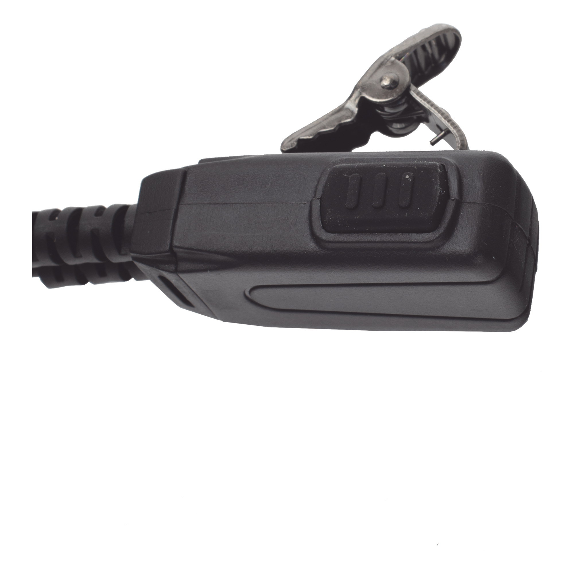 Micrófono-Audífono de Tubo Acústico / Grado Médico / PTT de Alta Resistencia / Cable Reforzado con Kevlar / Compatible con Radios KENWOOD y TXPRO