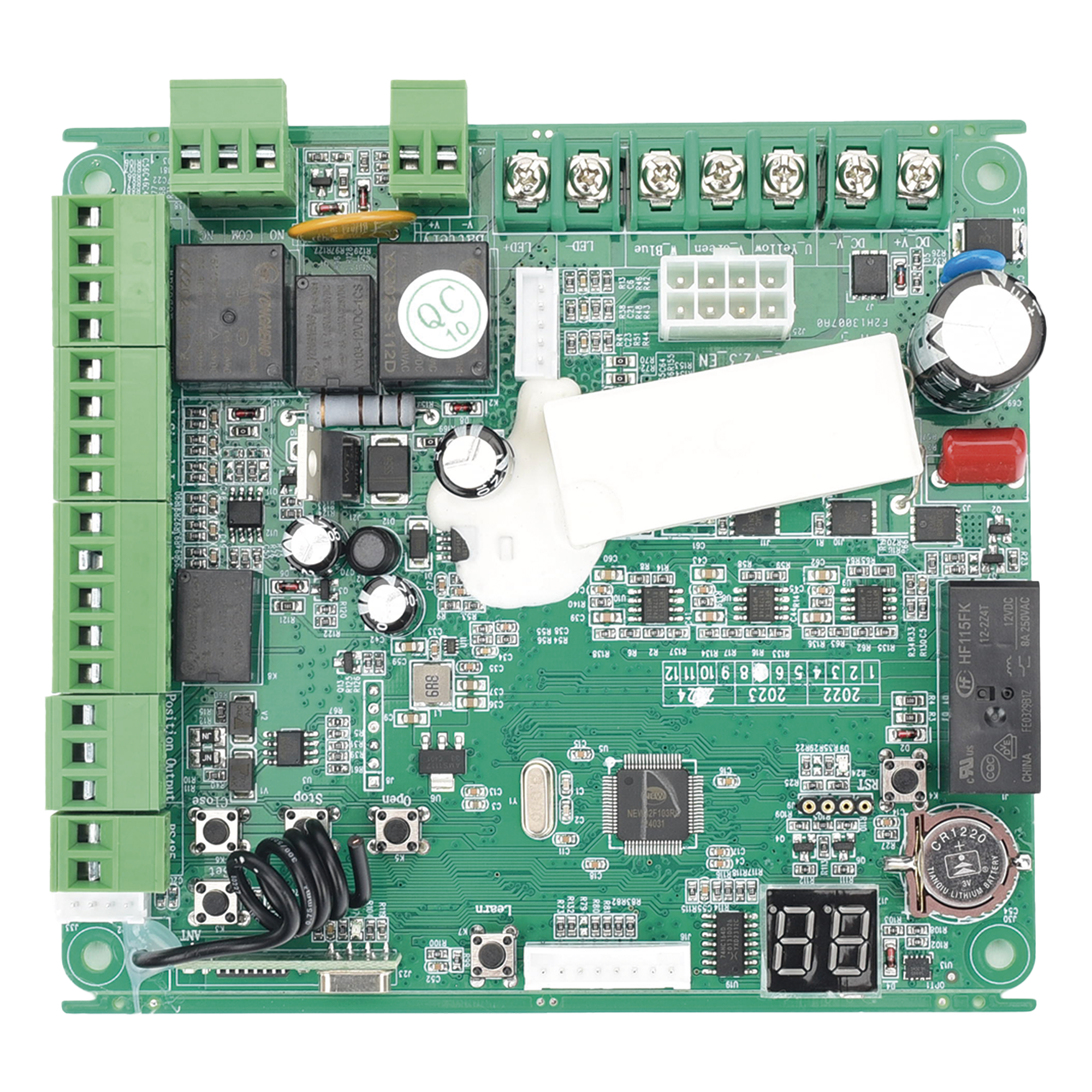 Tarjeta Controladora para Barrera / Soporte 6 m (19.7 ft) / Protocolo RS-485 / Alimentación 12V DC / LED Estado / Diseño Compacto — ACCESSPRO · SKU XB-BL-PCB