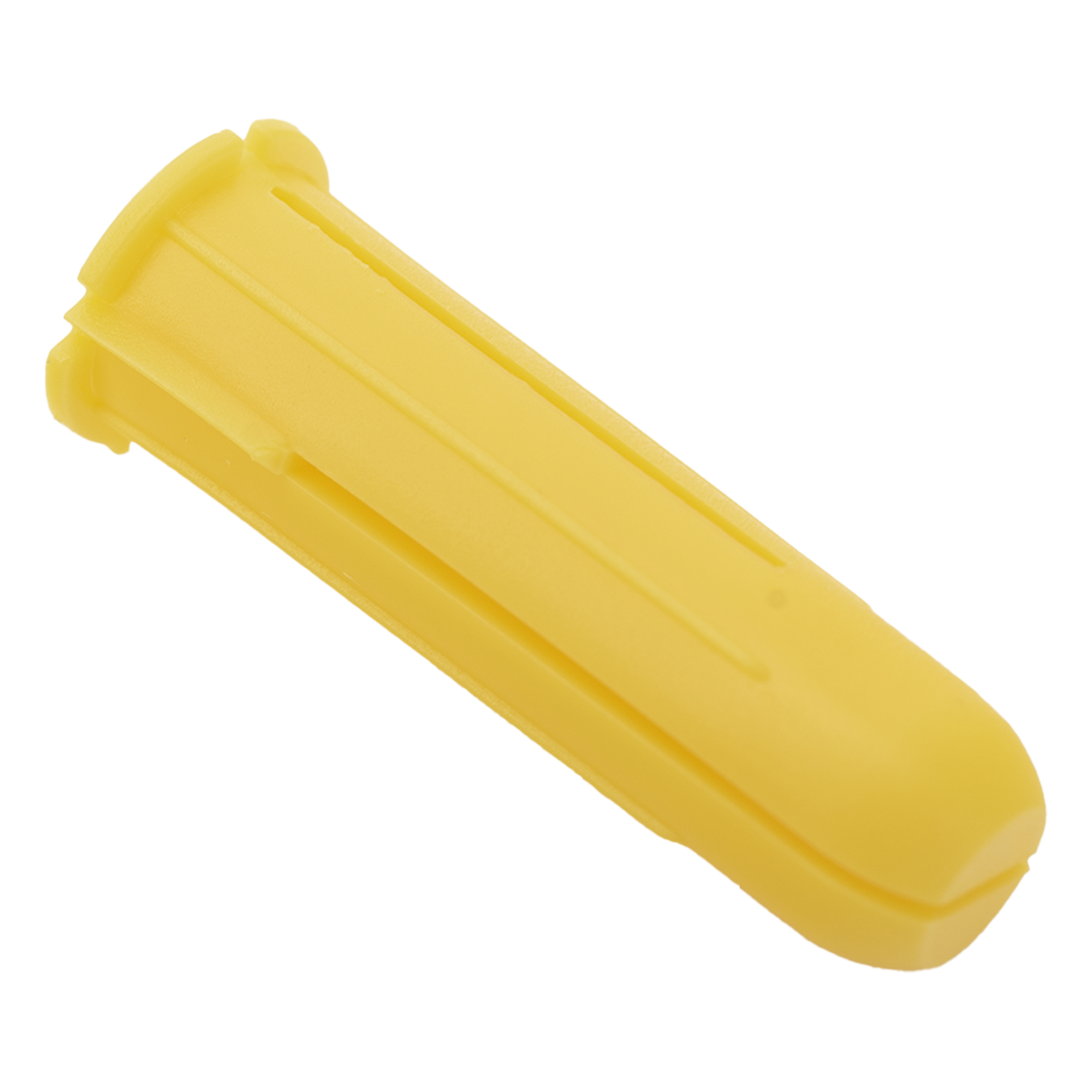 Paquete de 20 taquetes amarillo  1" y 20 tornillos 8mm x 1"