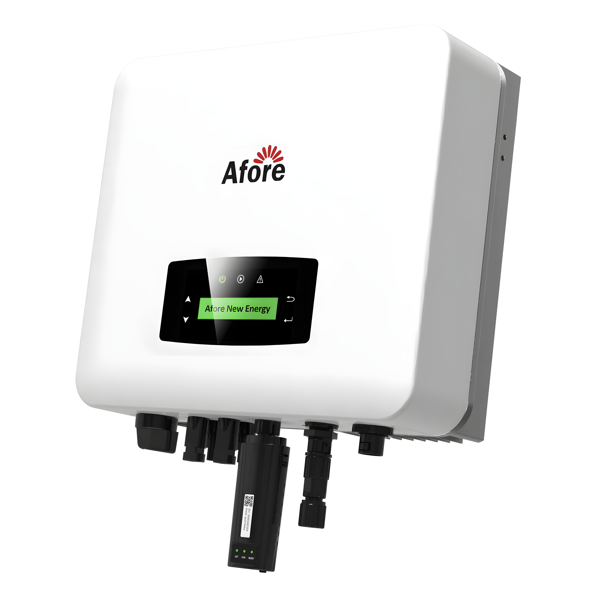 Inversor de Interconexión a Red / 6,000 W de Salida / 220 Vca Monofásico / Eficiencia 98.20% / Doble MPPT 2x18 A / Wi-Fi Integrado / IP65 / Rango -25°C a 60°C — AFORE · SKU HNS6000TL